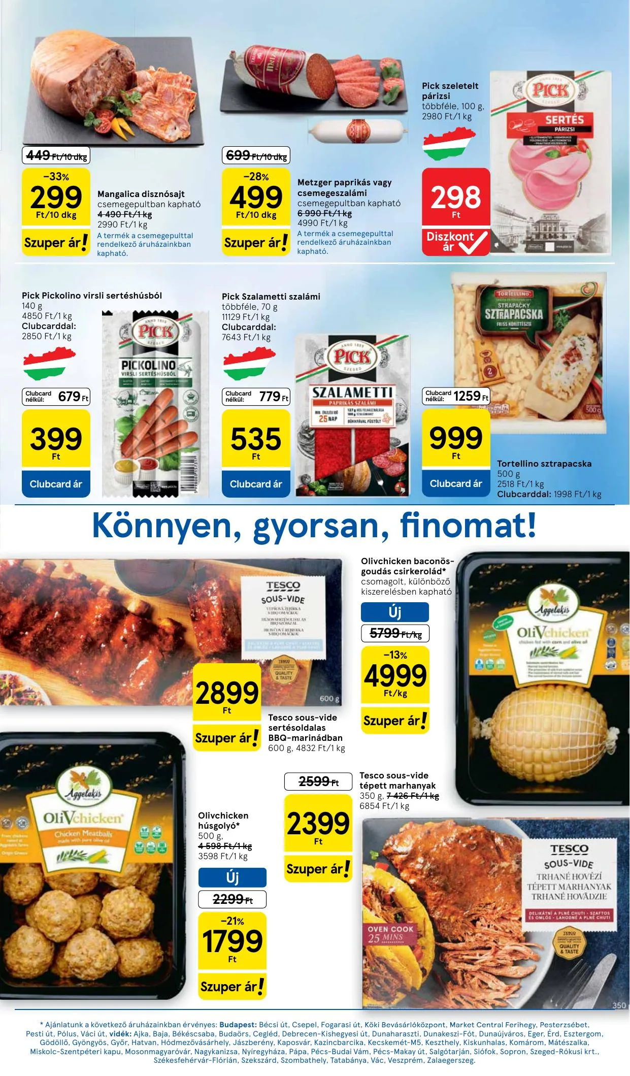 Tesco akciós újság Hipermarket 04.07–04.15 – 3. oldal