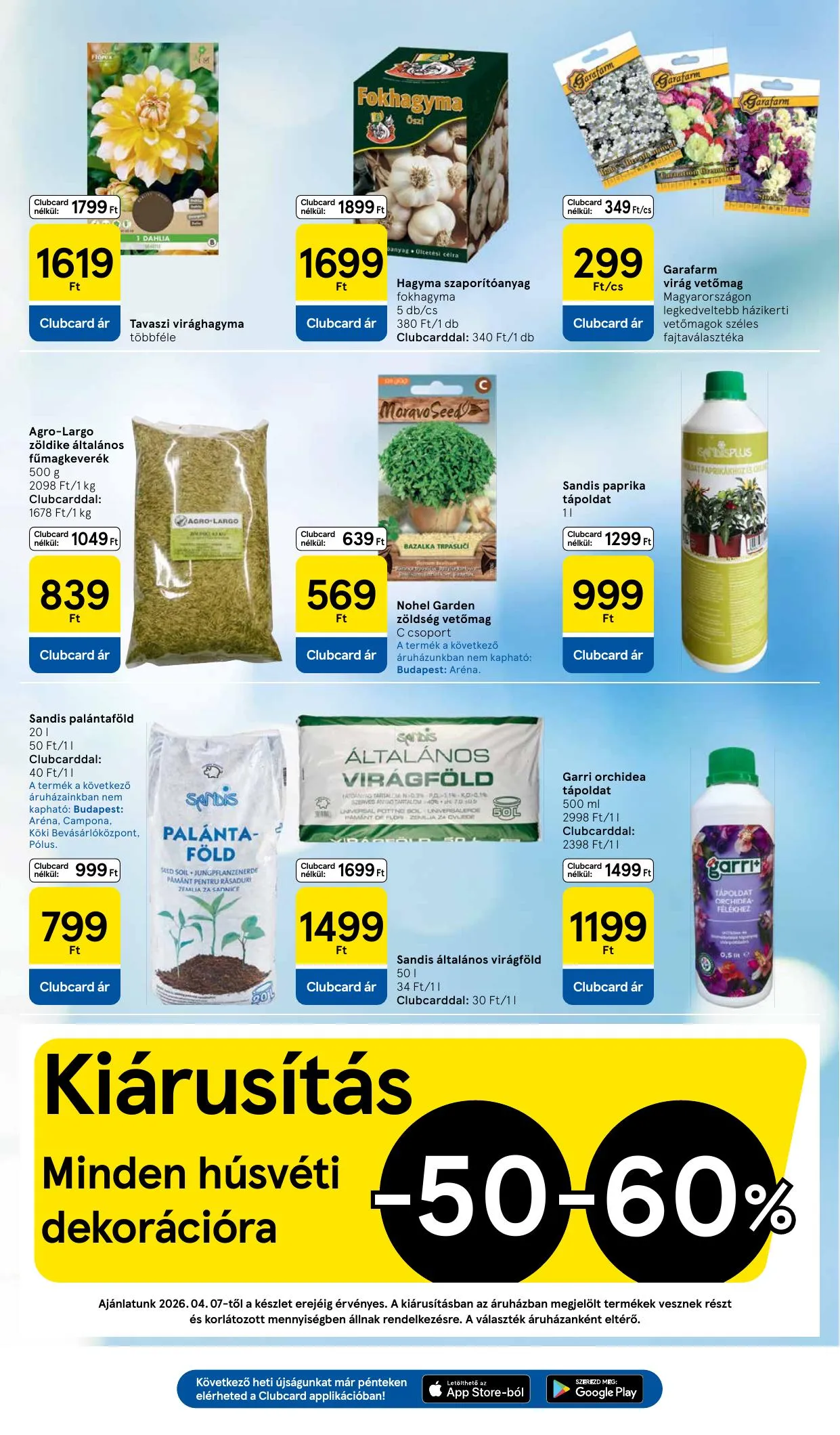 Tesco akciós újság Hipermarket 04.07–04.15 – 31. oldal