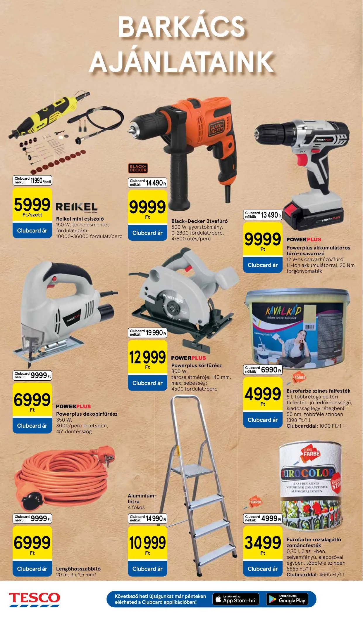 Tesco akciós újság Hipermarket 04.07–04.15 – 32. oldal