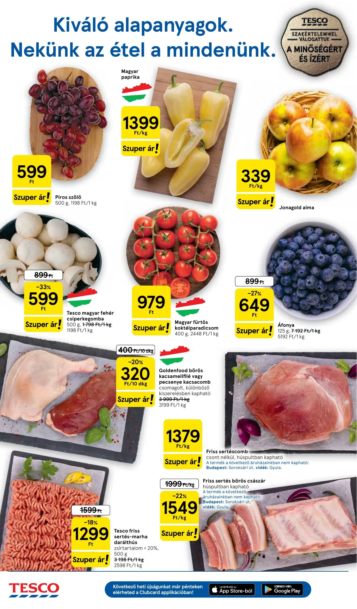 Tesco akciós újság Hipermarket 04.16–04.22 – 2. oldal
