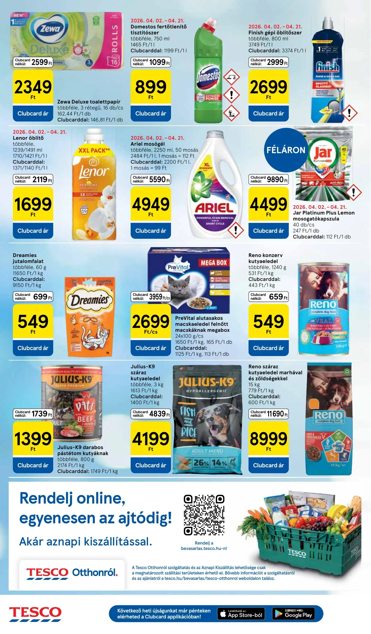 Tesco akciós újság Hipermarket 04.16–04.22 – 8. oldal