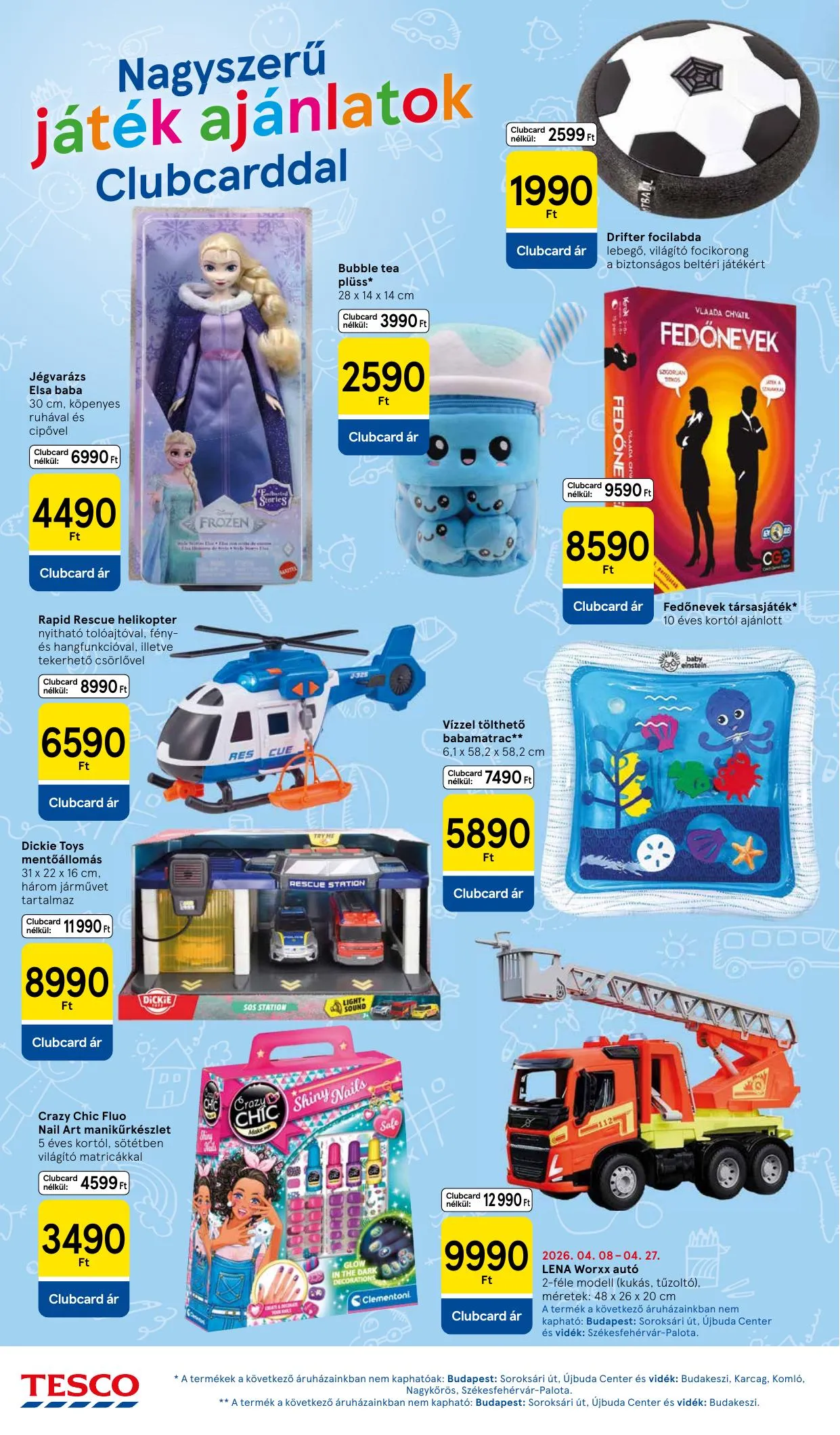 Tesco akciós újság Hipermarket 04.23–04.28 – 10. oldal