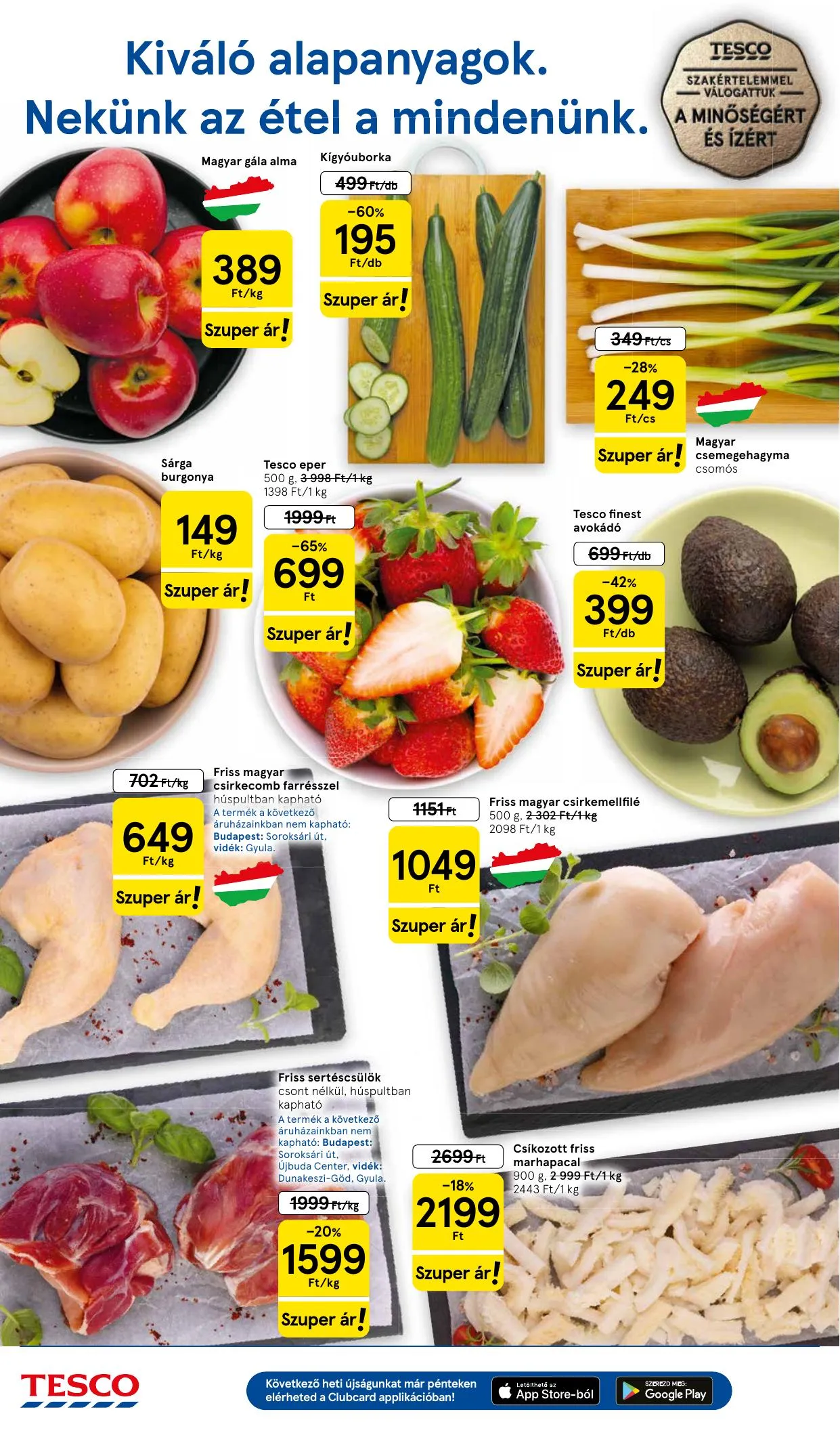 Tesco akciós újság Hipermarket 04.23–04.28 – 2. oldal