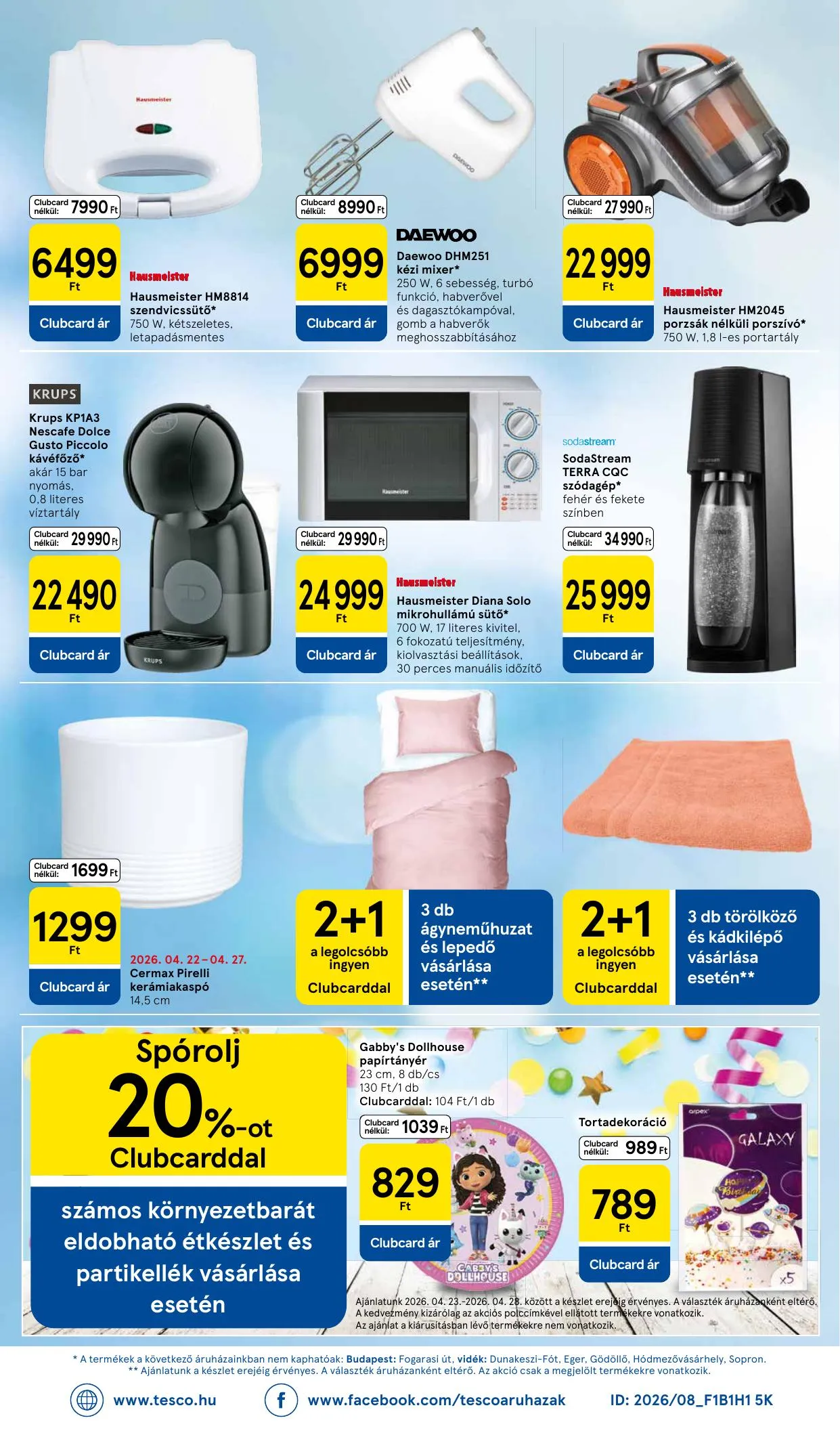 Tesco akciós újság Hipermarket 04.23–04.28 – 28. oldal