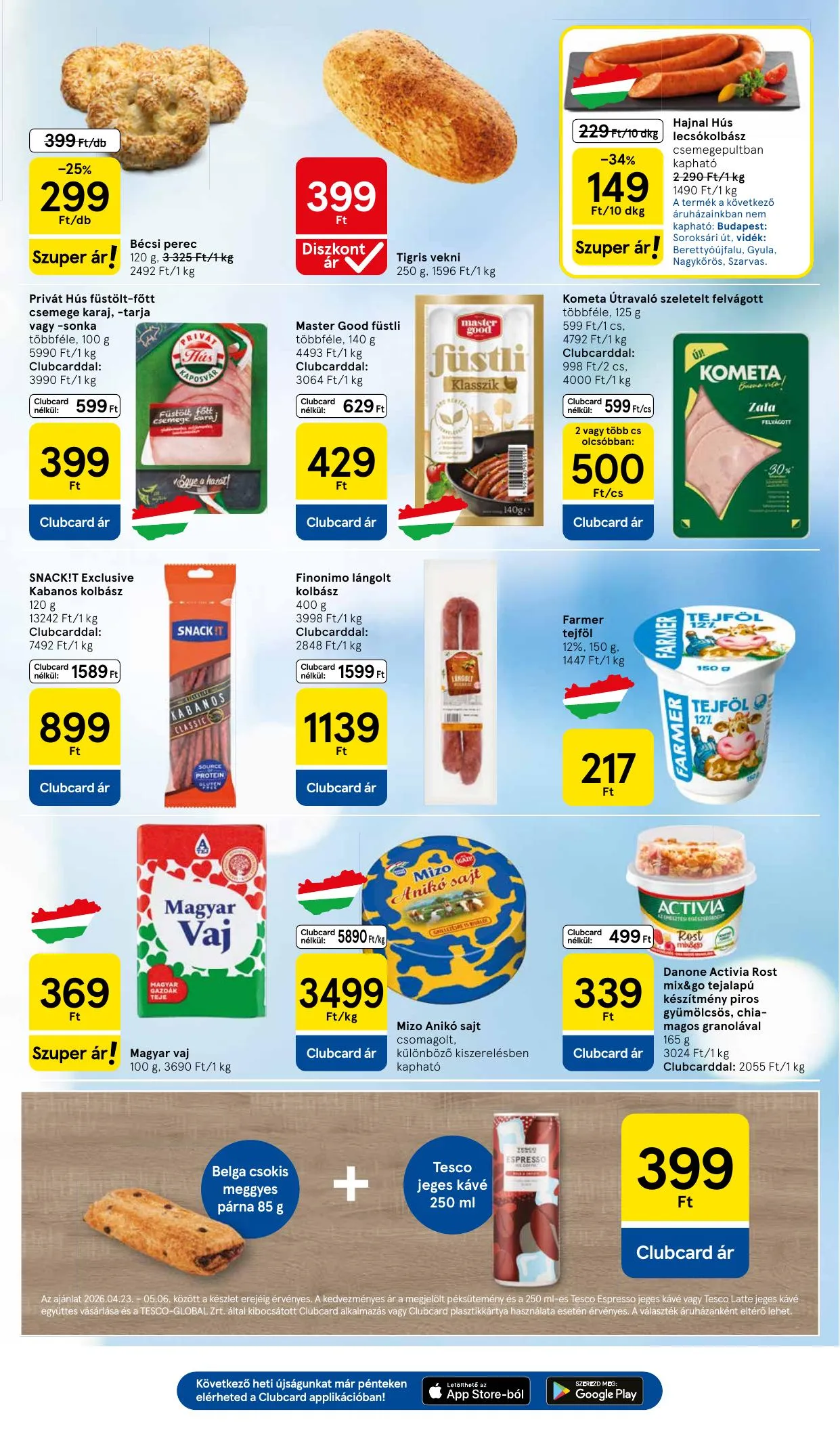 Tesco akciós újság Hipermarket 04.23–04.28 – 3. oldal