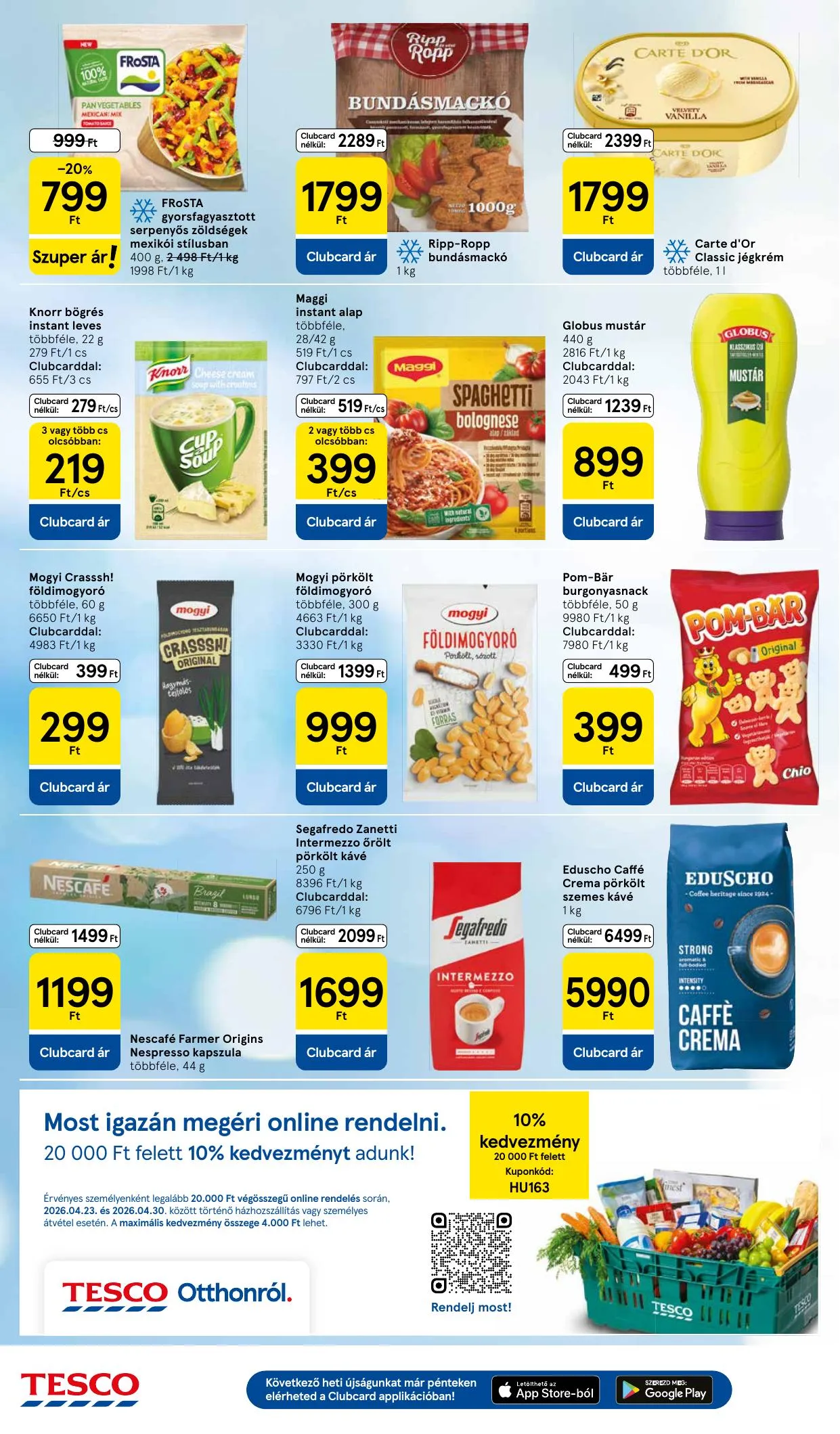 Tesco akciós újság Hipermarket 04.23–04.28 – 4. oldal