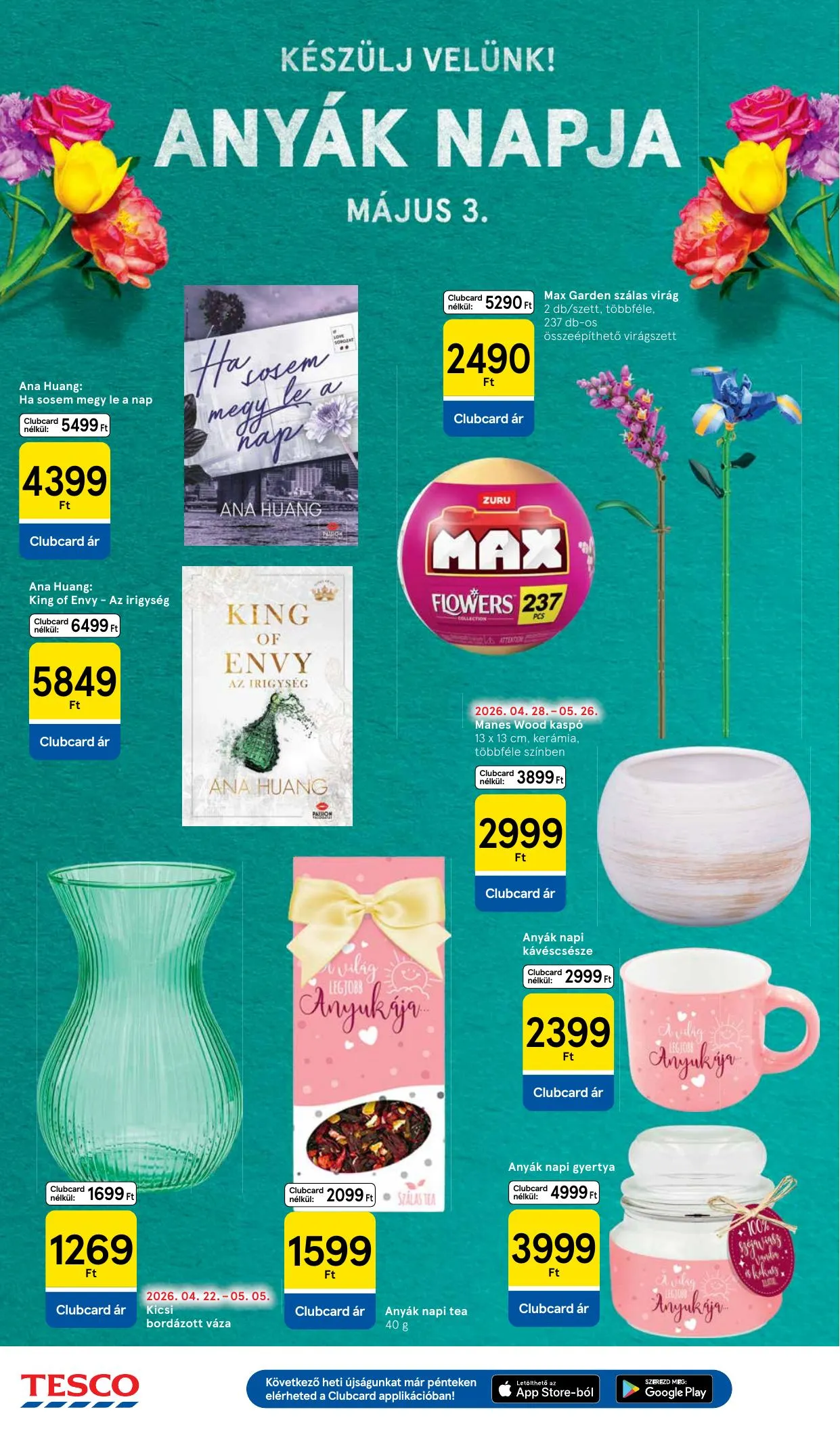 Tesco akciós újság Hipermarket 04.29–05.06 – 30. oldal