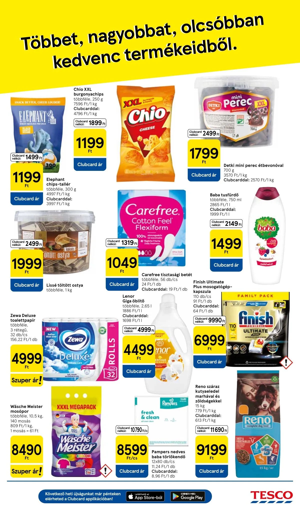 Tesco akciós újság Hipermarket 05.07–05.13 – 11. oldal
