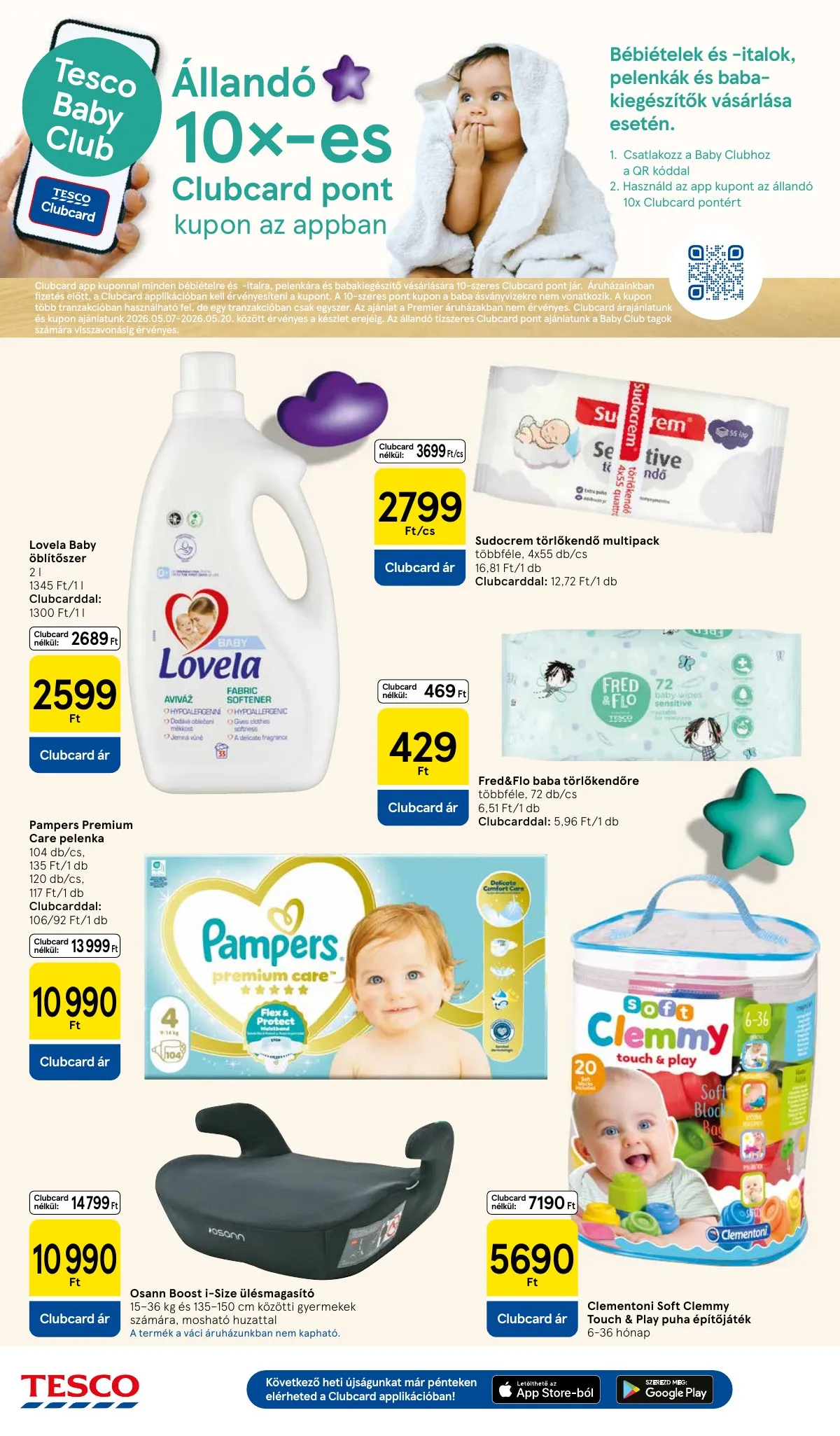 Tesco akciós újság Hipermarket 05.07–05.13 – 16. oldal