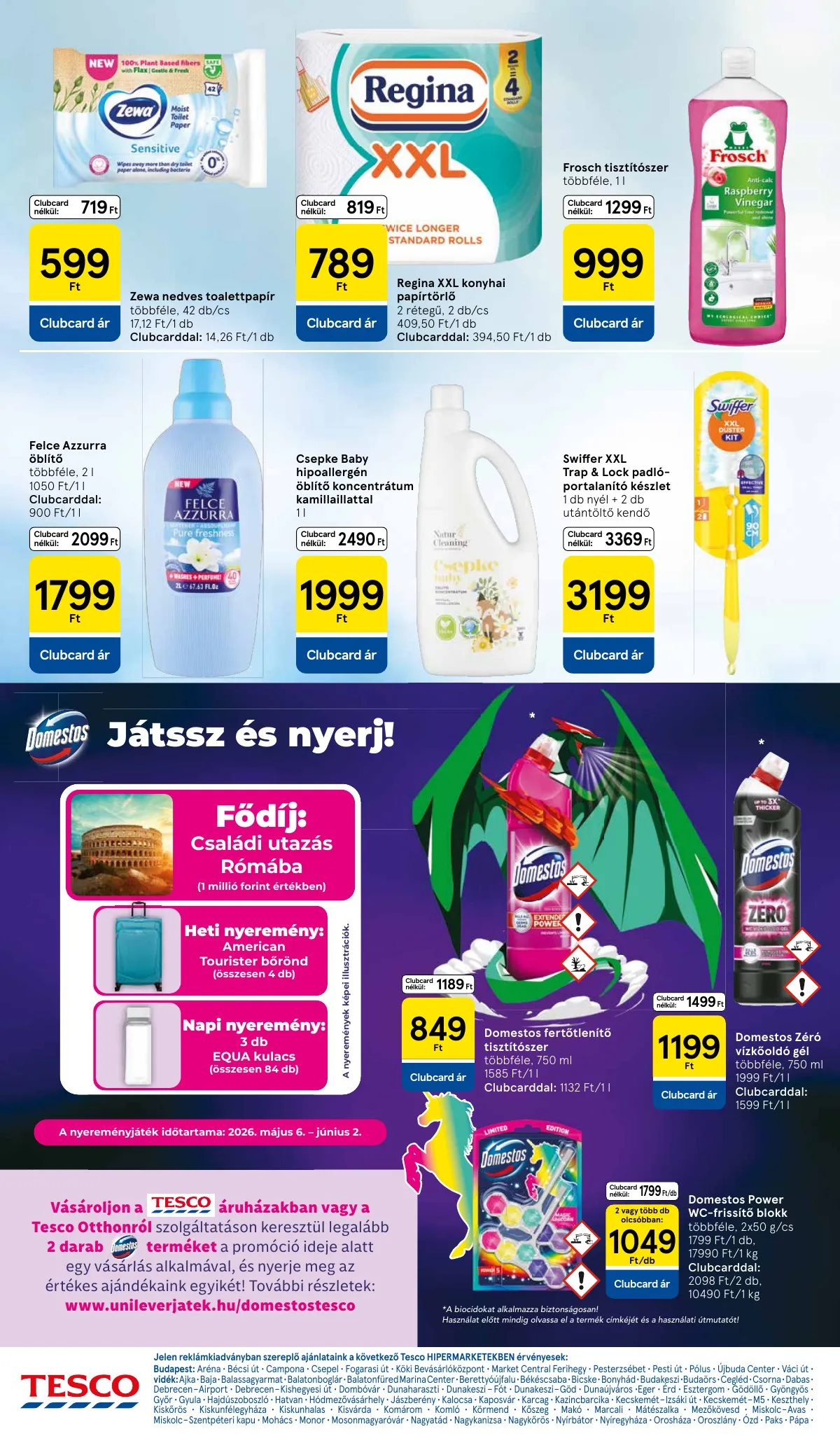 Tesco akciós újság Hipermarket 05.07–05.13 – 26. oldal