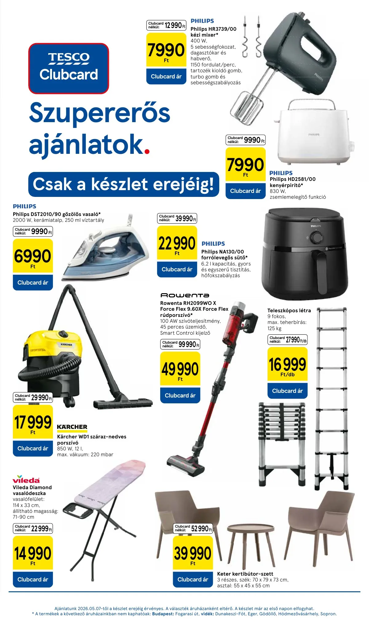 Tesco akciós újság Hipermarket 05.07–05.13 – 9. oldal