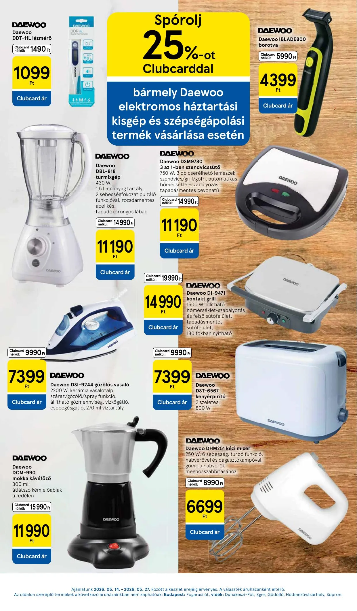 Tesco akciós újság Hipermarket 05.14–05.20 – 33. oldal