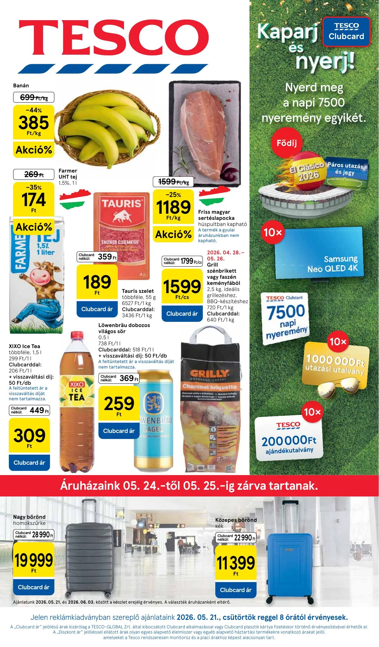 Tesco akciós újság Hipermarket 05.21–05.27