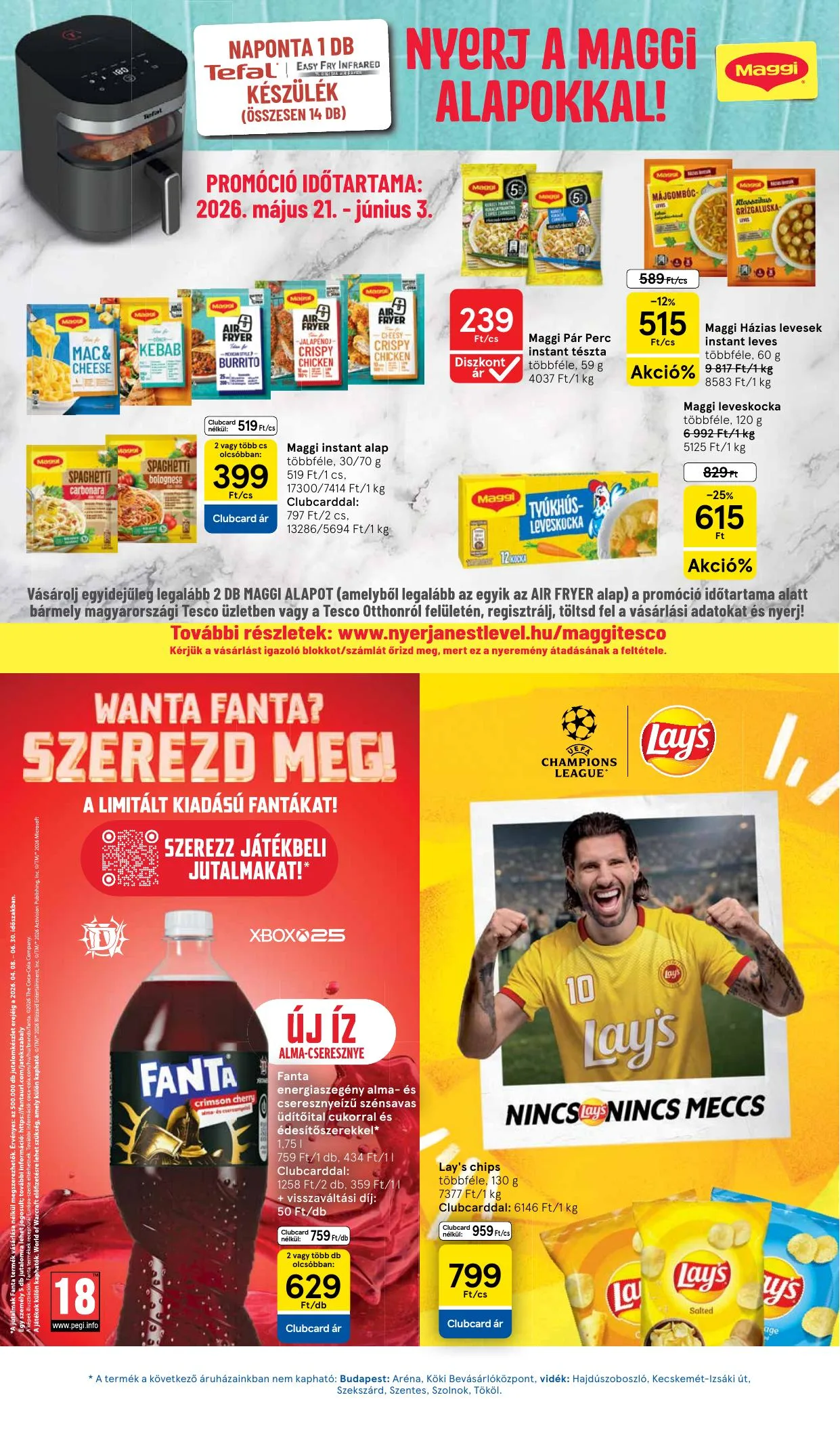 Tesco akciós újság Hipermarket 05.21–05.27 – 27. oldal