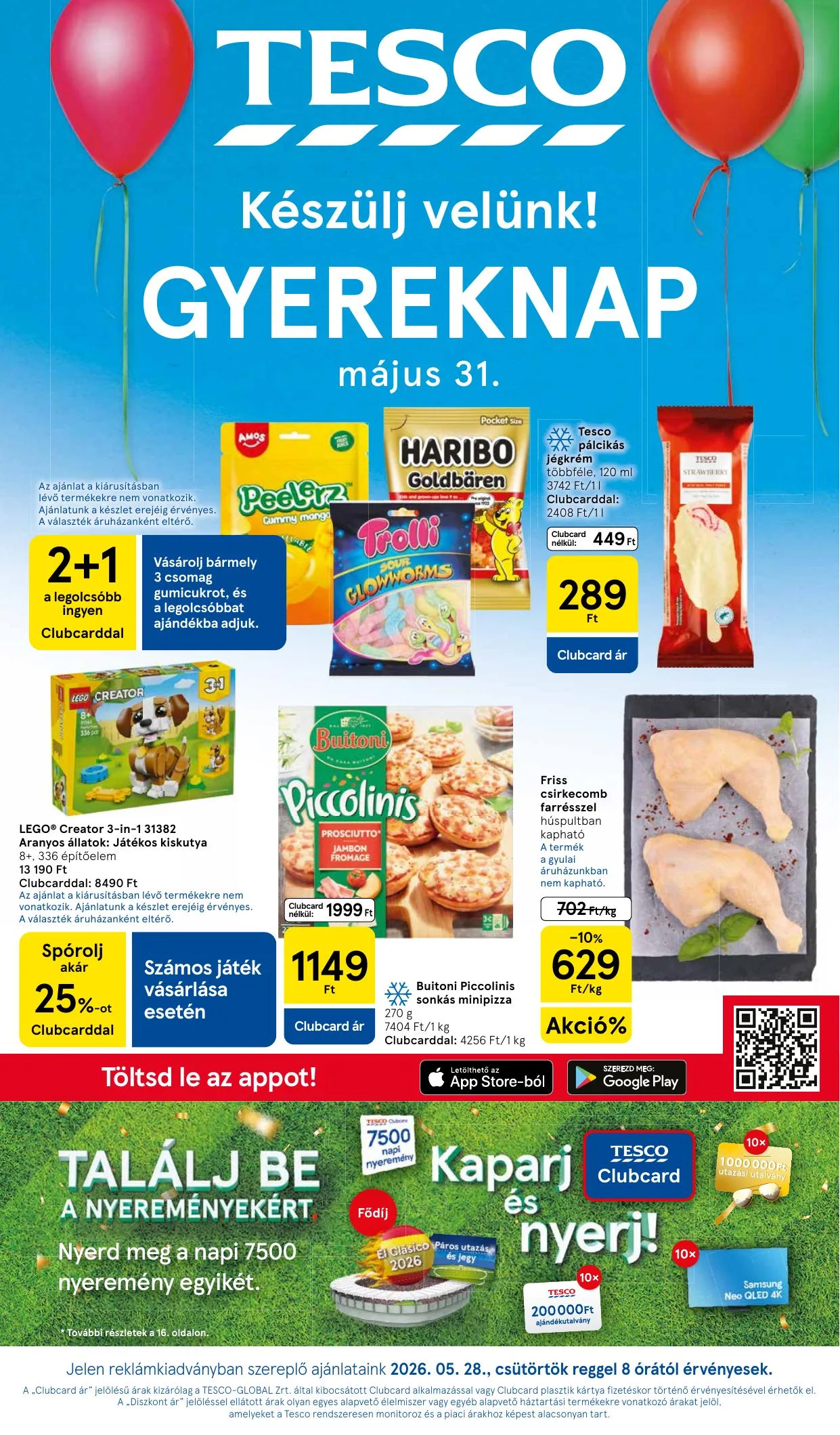 Tesco akciós újság Hipermarket 05.28–06.03
