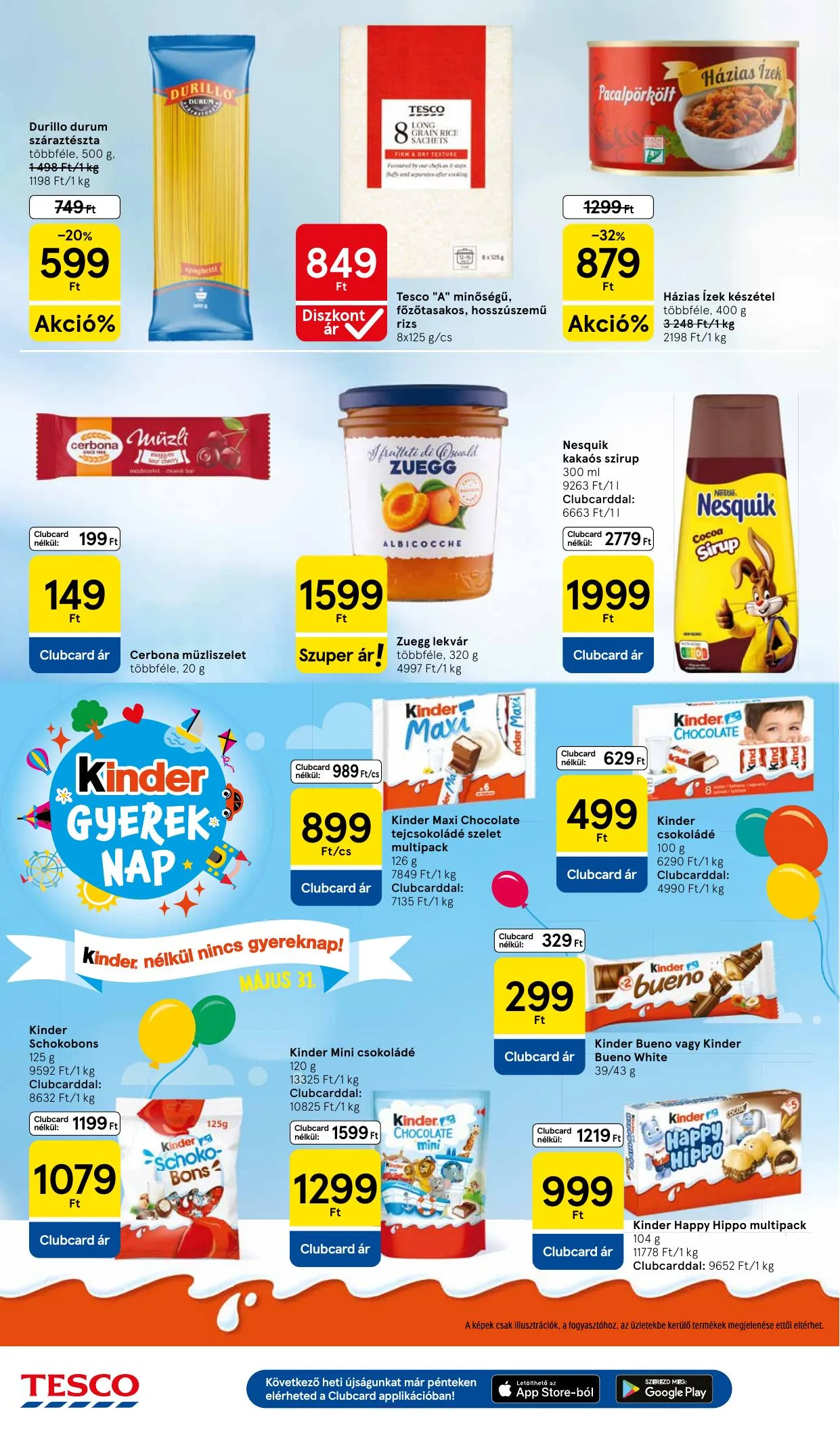 Tesco akciós újság Hipermarket 05.28–06.03 – 22. oldal