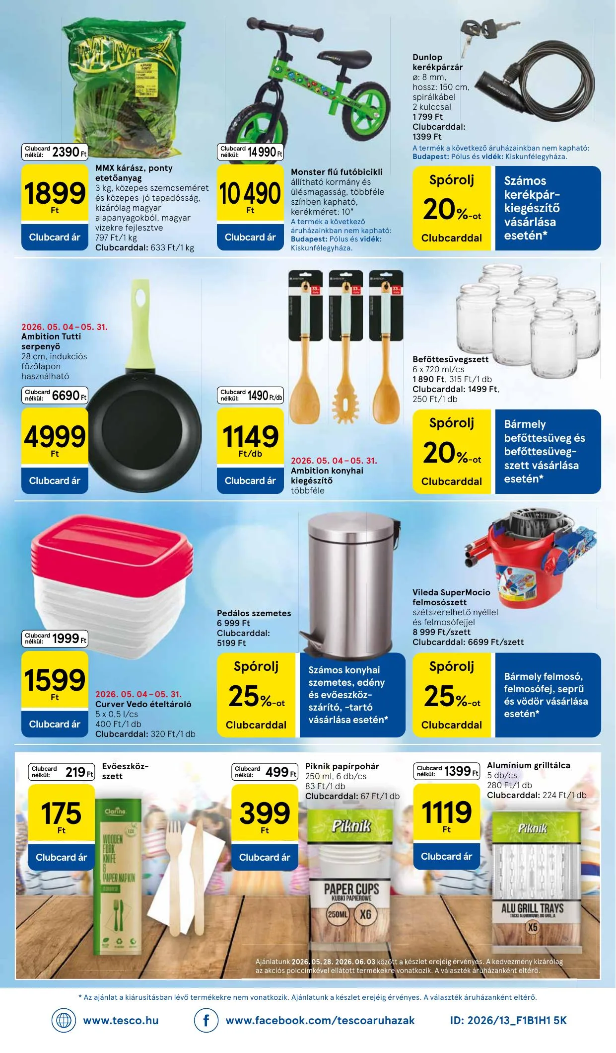 Tesco akciós újság Hipermarket 05.28–06.03 – 32. oldal