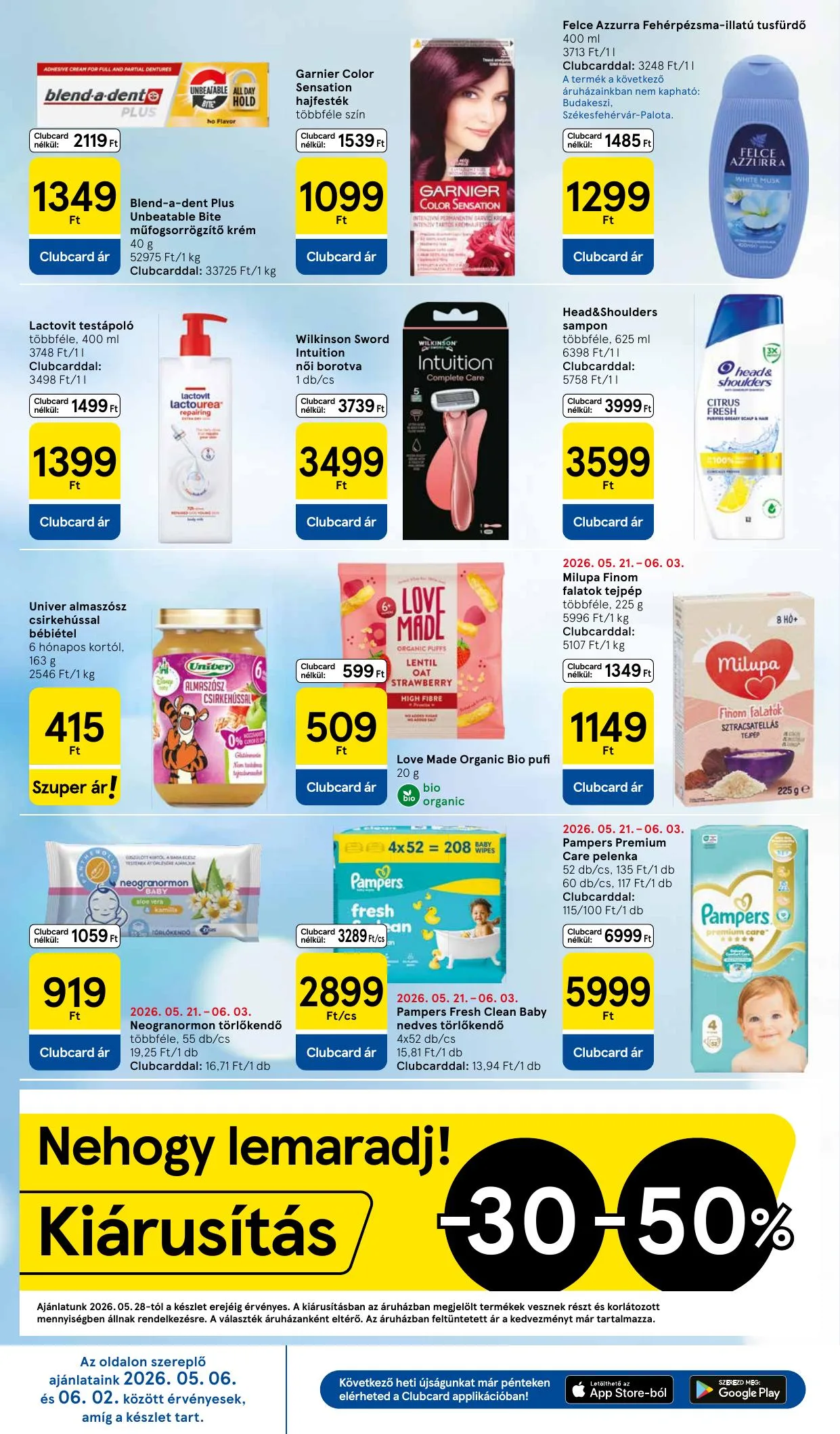 Tesco akciós újság Hipermarket 05.28–06.03 – 8. oldal