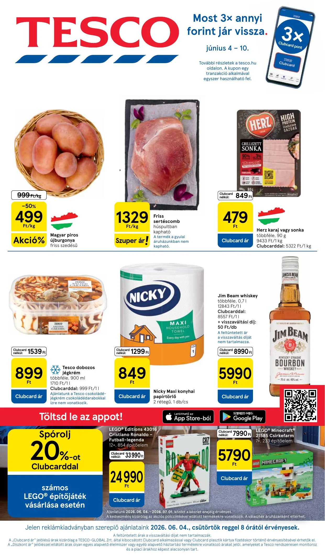 Tesco akciós újság Hipermarket 06.04–06.10