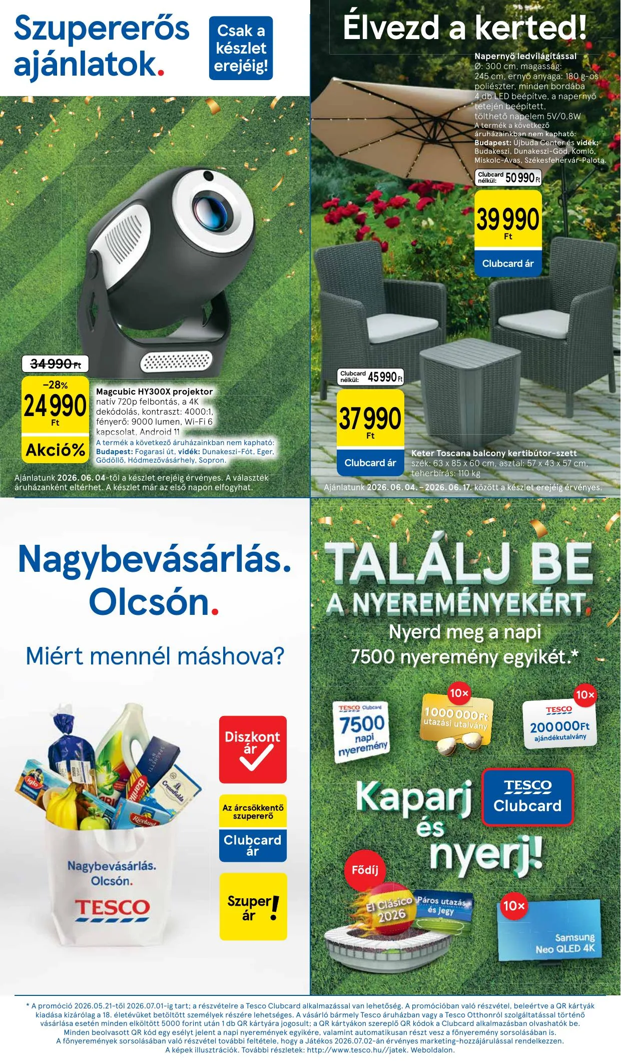 Tesco akciós újság Hipermarket 06.04–06.10 – 16. oldal