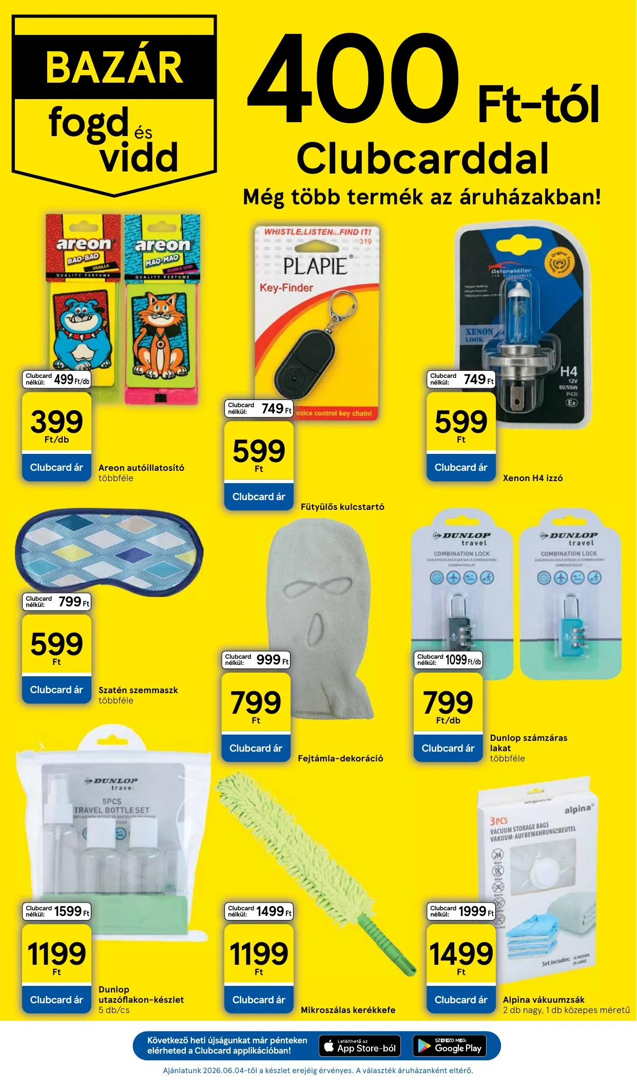 Tesco akciós újság Hipermarket 06.04–06.10 – 33. oldal