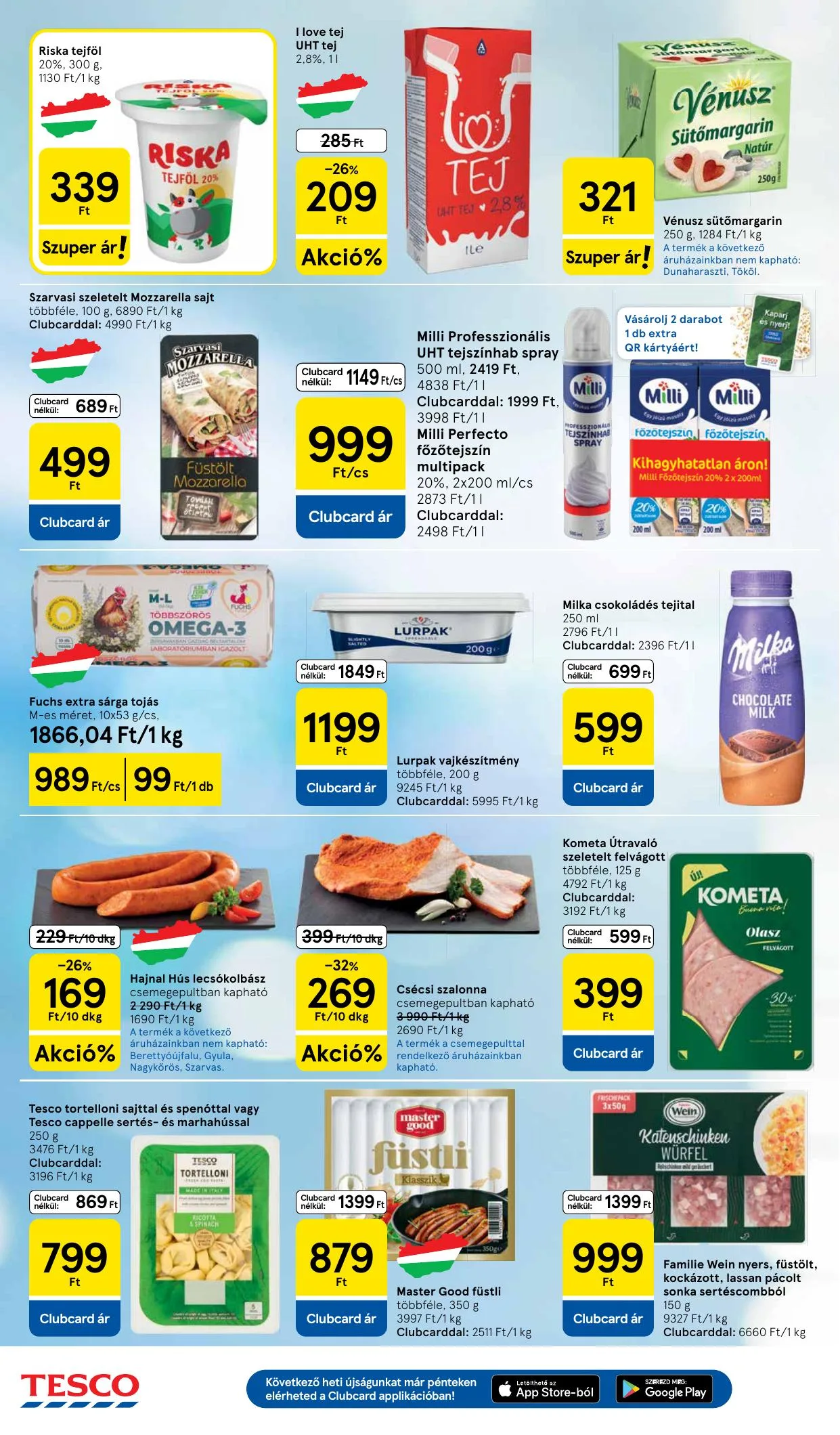 Tesco akciós újság Hipermarket 06.04–06.10 – 4. oldal