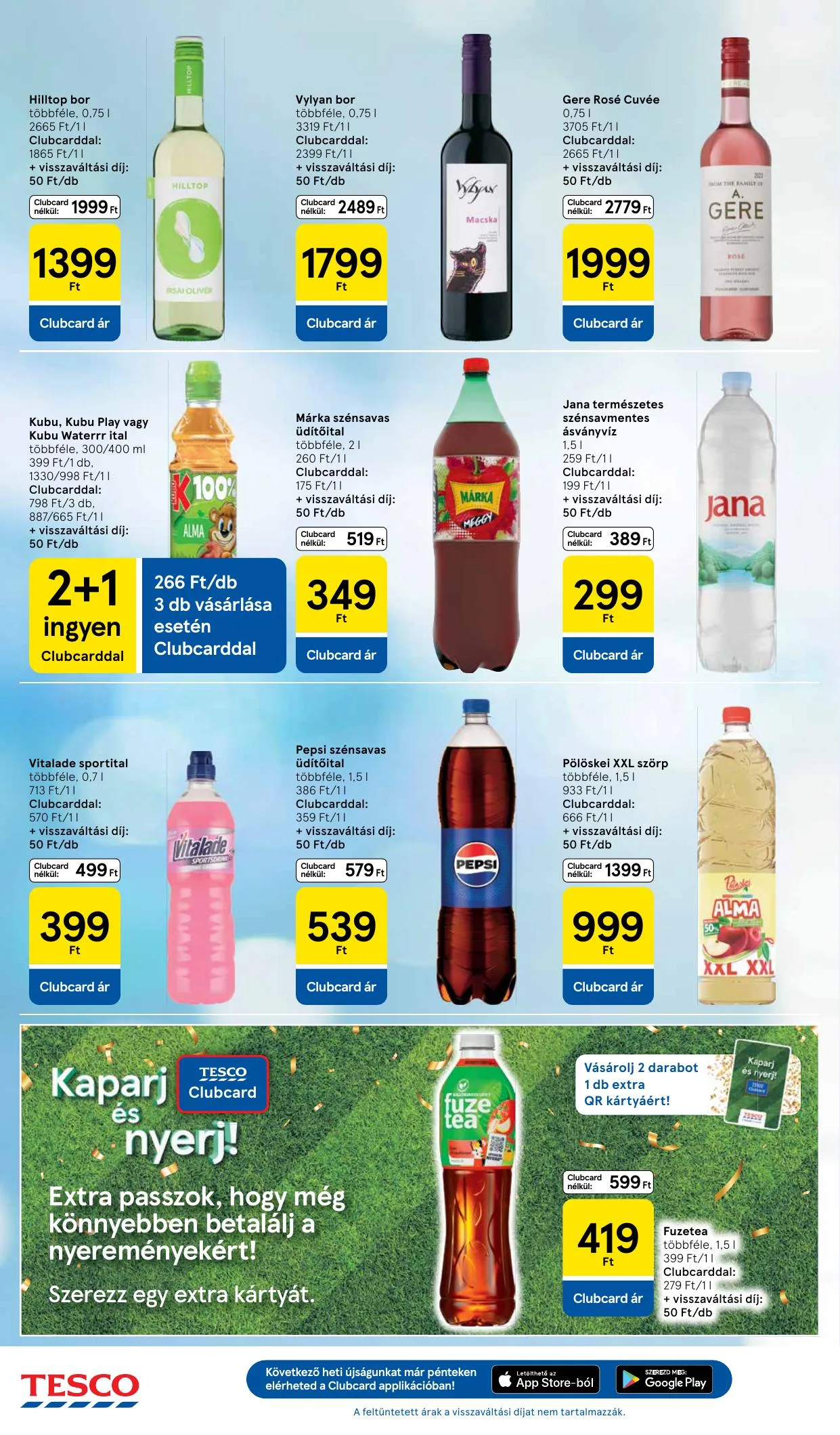 Tesco akciós újság Hipermarket 06.18–06.24 – 26. oldal