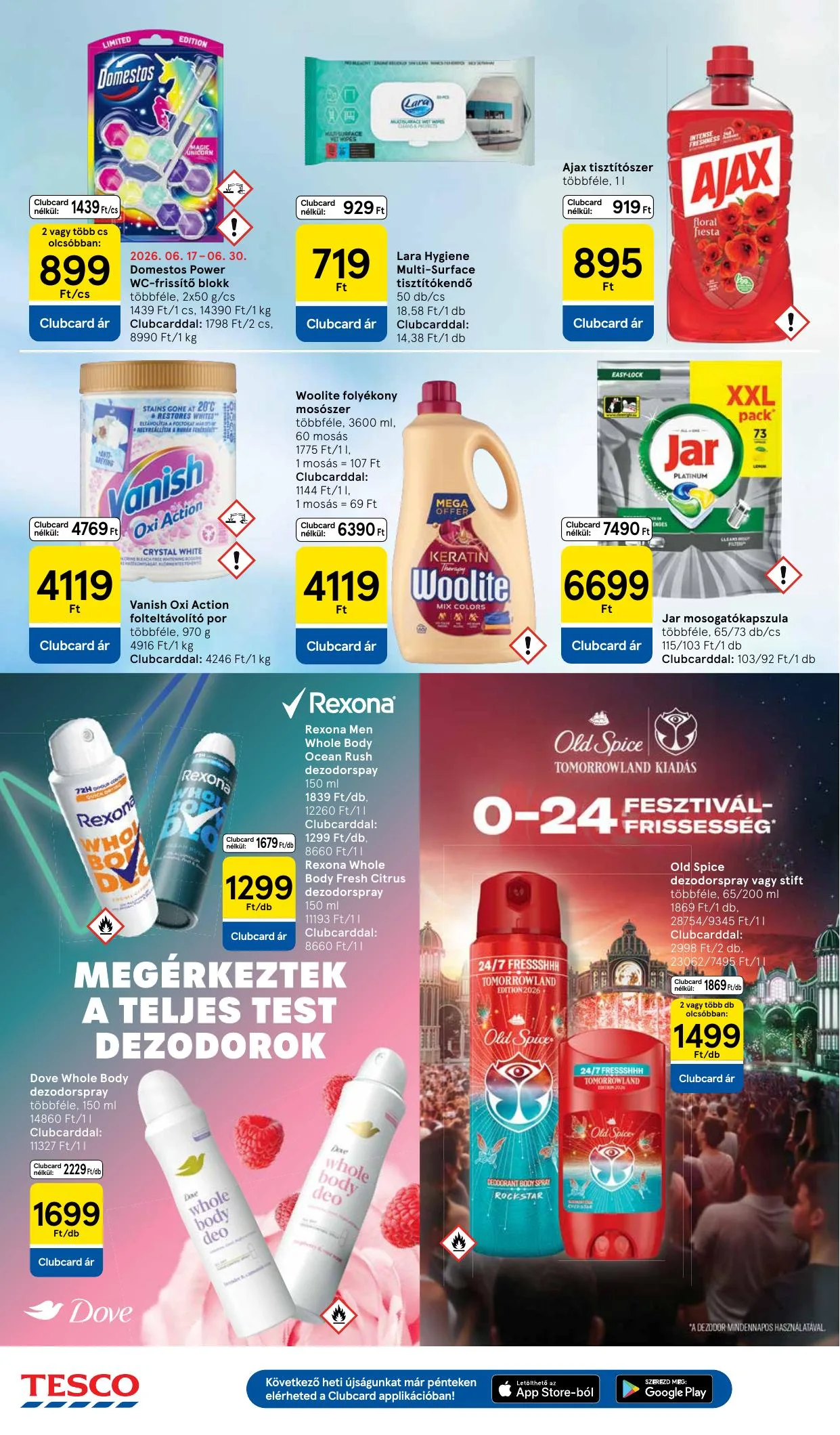 Tesco akciós újság Hipermarket 06.18–06.24 – 30. oldal