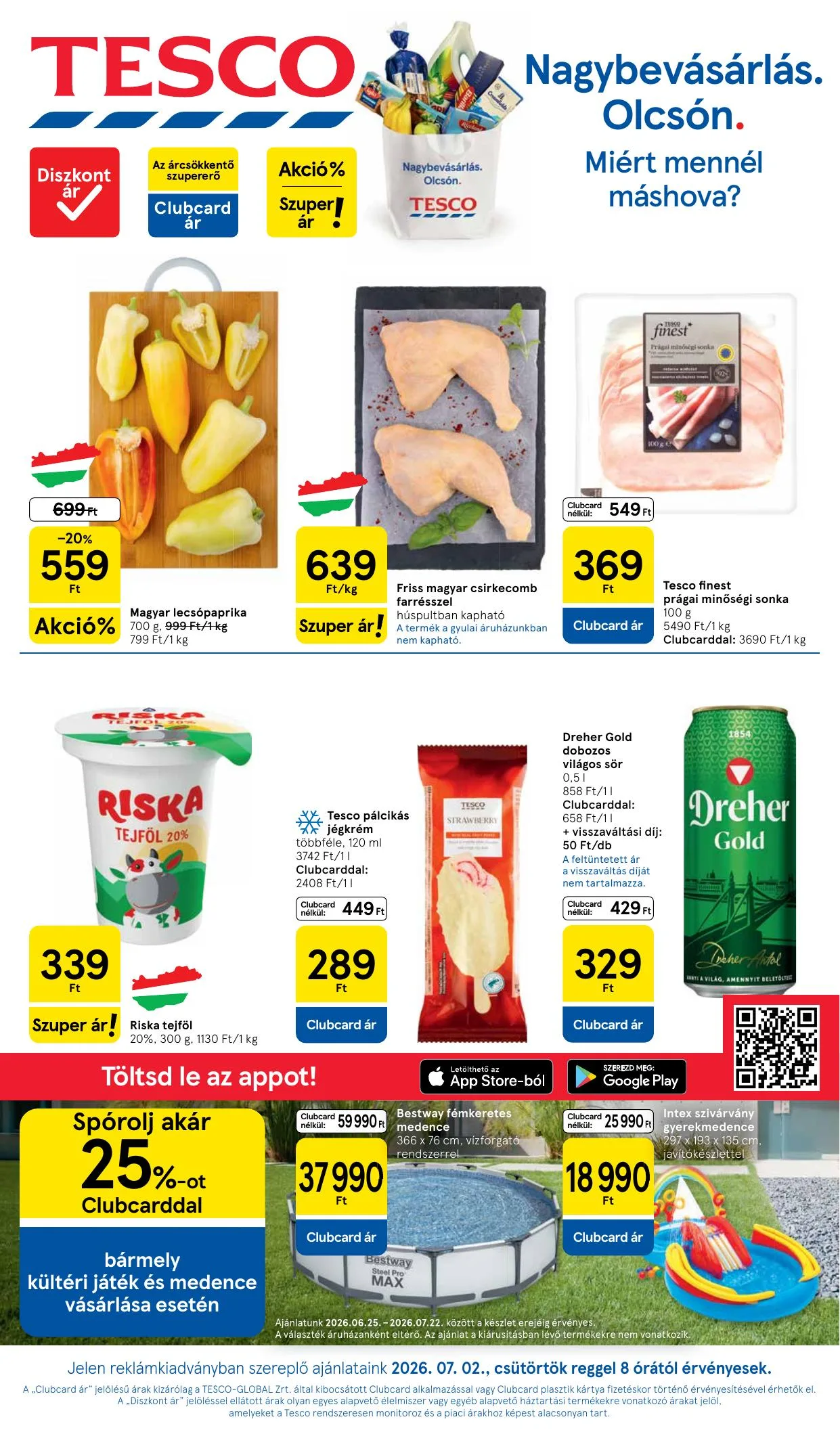 Tesco akciós újság Hipermarket 07.02–07.08