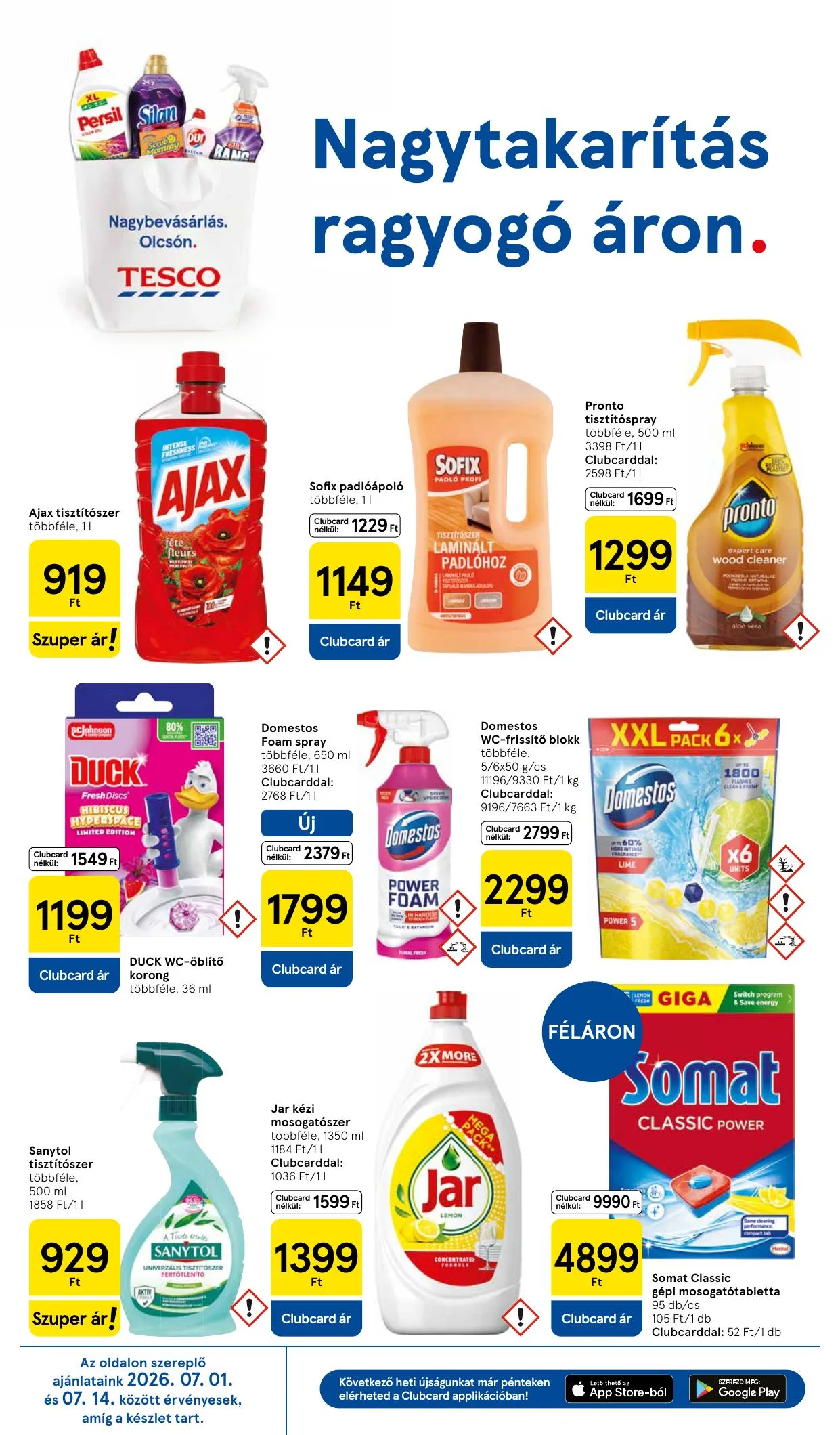 Tesco akciós újság Hipermarket 07.09–07.15 – 10. oldal