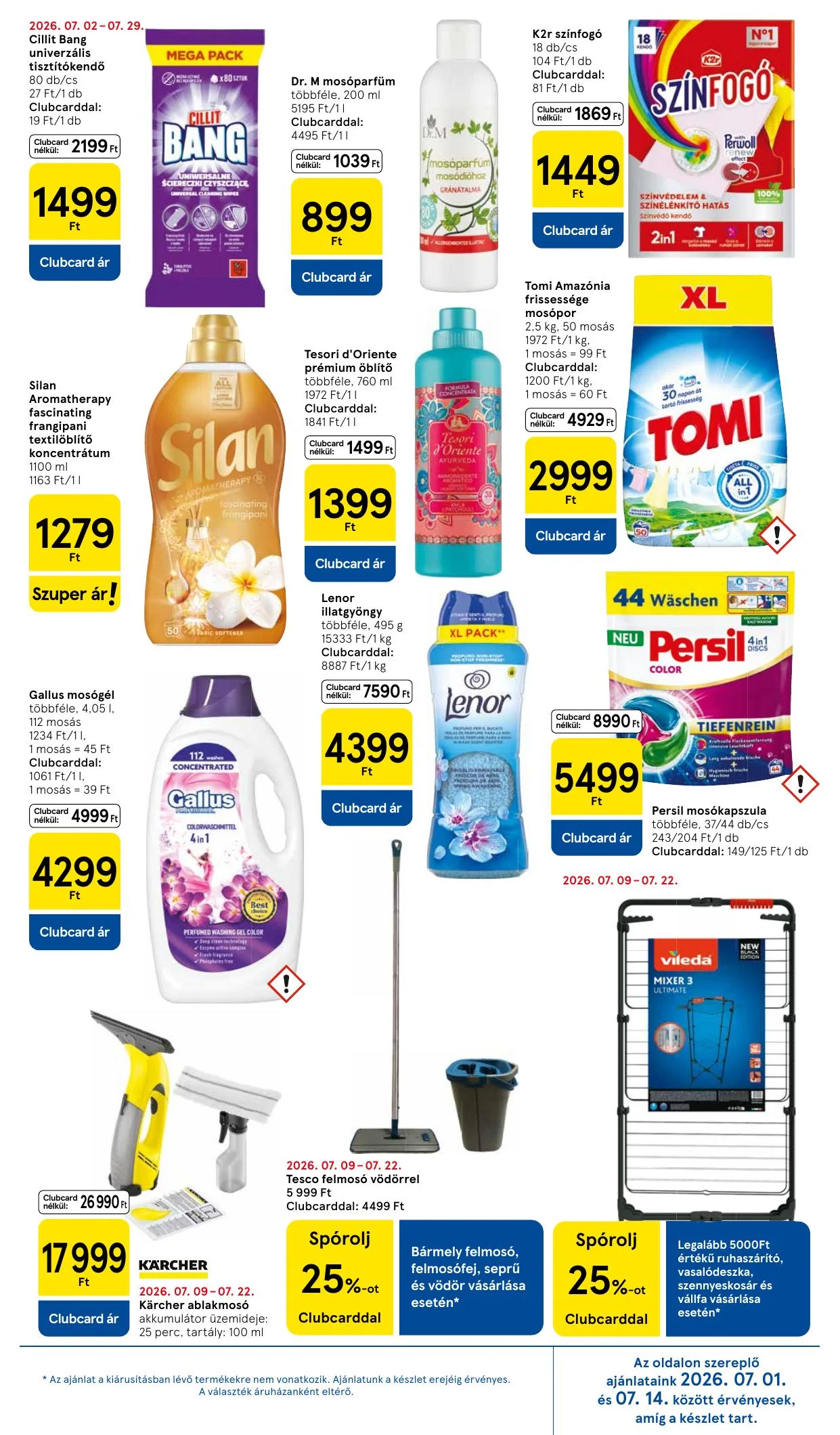 Tesco akciós újság Hipermarket 07.09–07.15 – 11. oldal