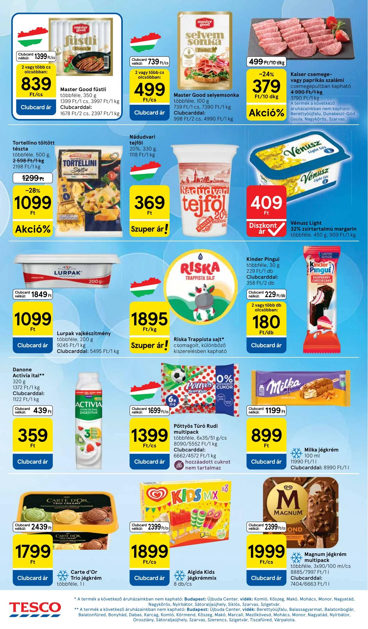 Tesco akciós újság Hipermarket 07.16–07.22 – 4. oldal