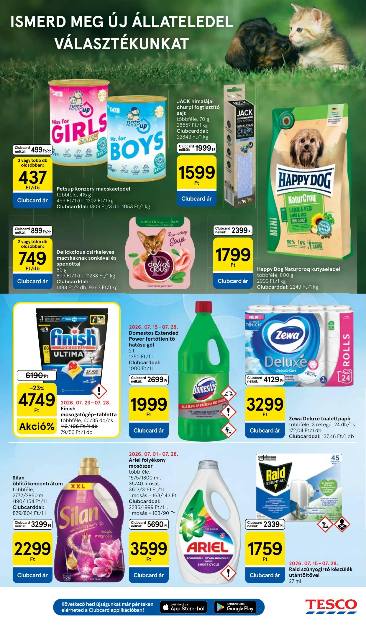 Tesco akciós újság Hipermarket 07.23–07.29 – 9. oldal