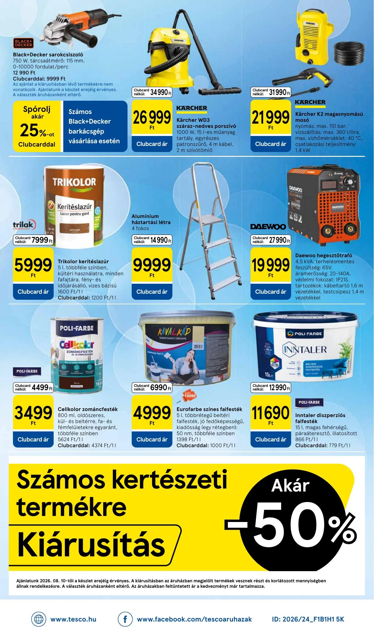Tesco akciós újság Hipermarket 08.13–08.17 – 40. oldal