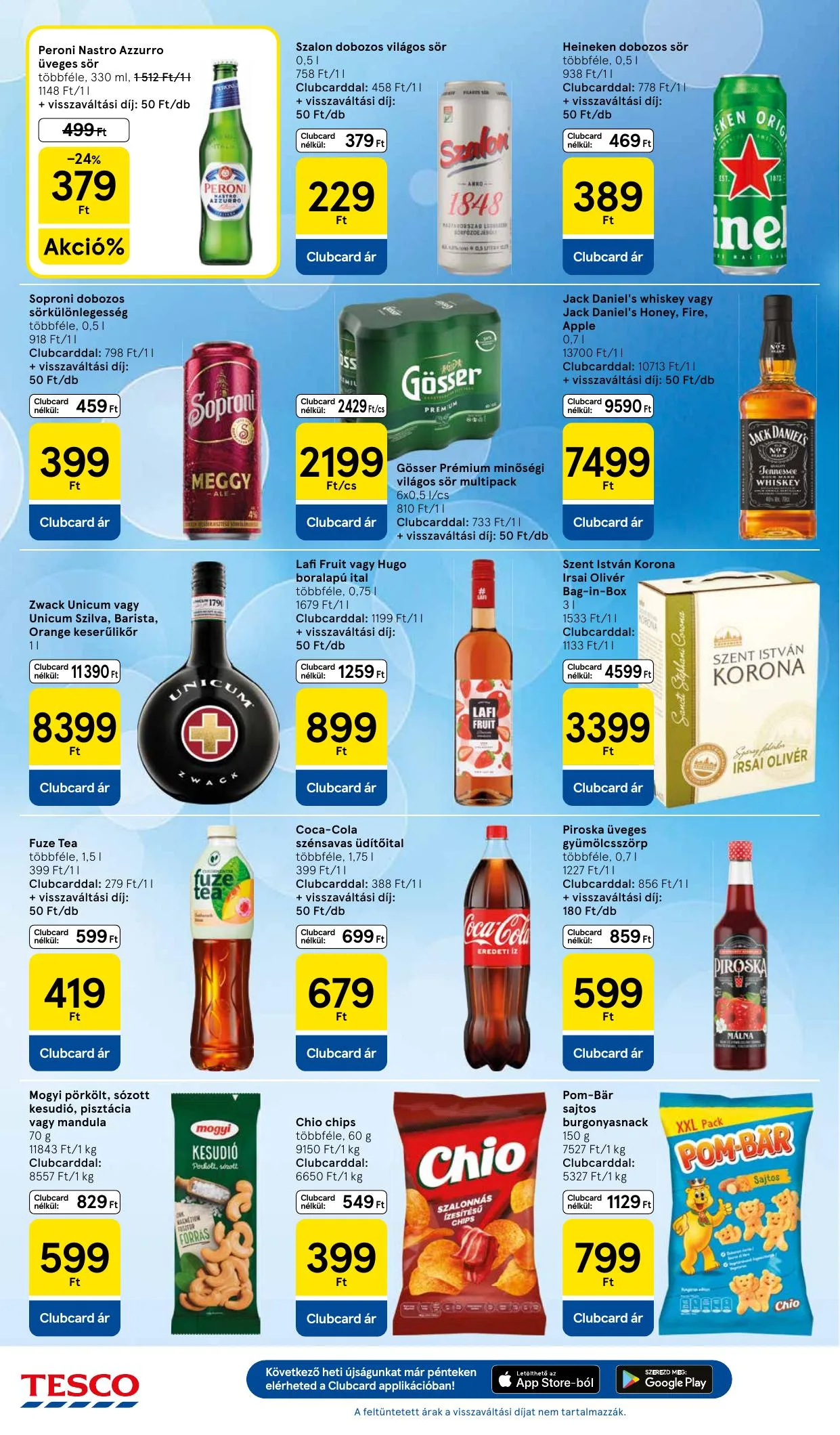 Tesco akciós újság Hipermarket 08.13–08.17 – 6. oldal
