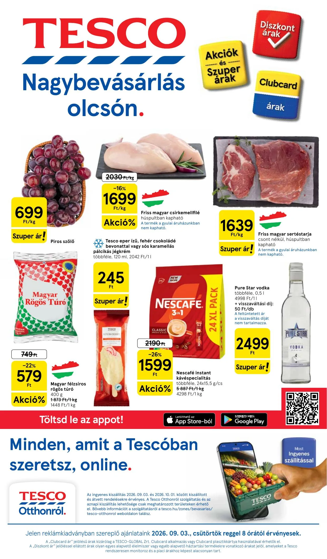 Tesco akciós újság Hipermarket 09.03–09.09
