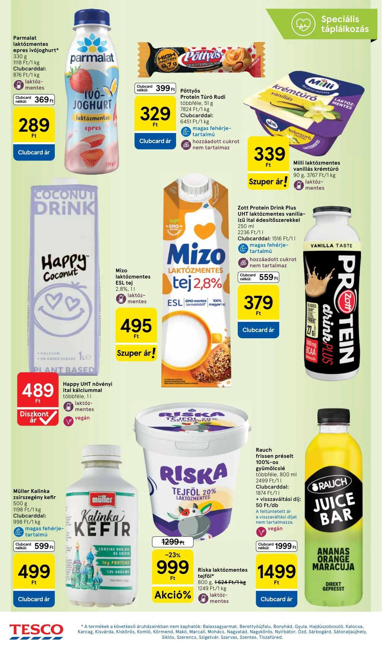 Tesco akciós újság Hipermarket 10.01–10.07 – 10. oldal