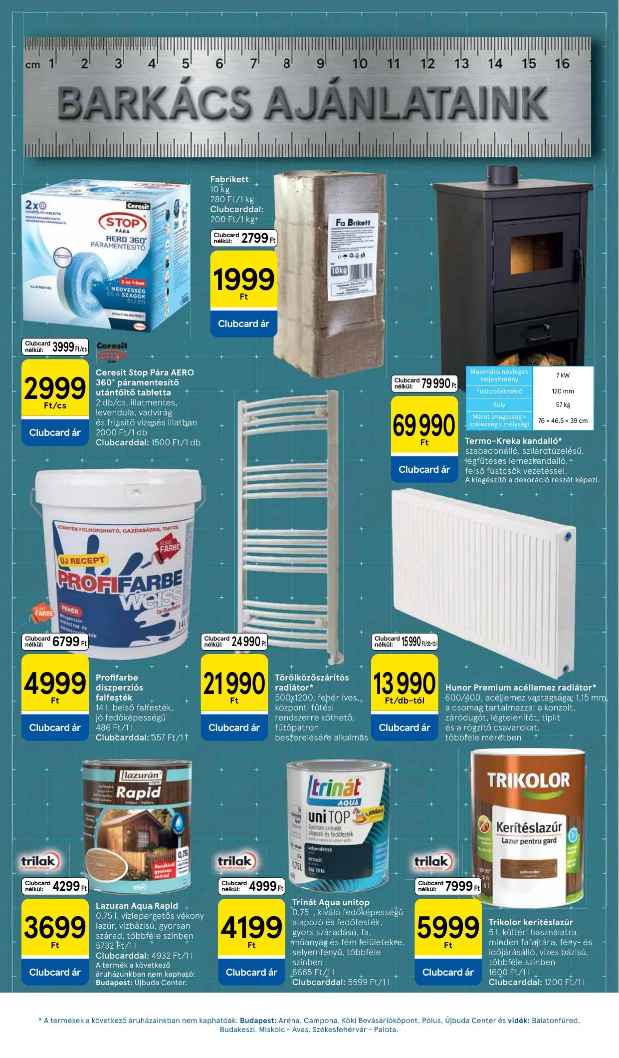 Tesco akciós újság Hipermarket 10.01–10.07 – 15. oldal
