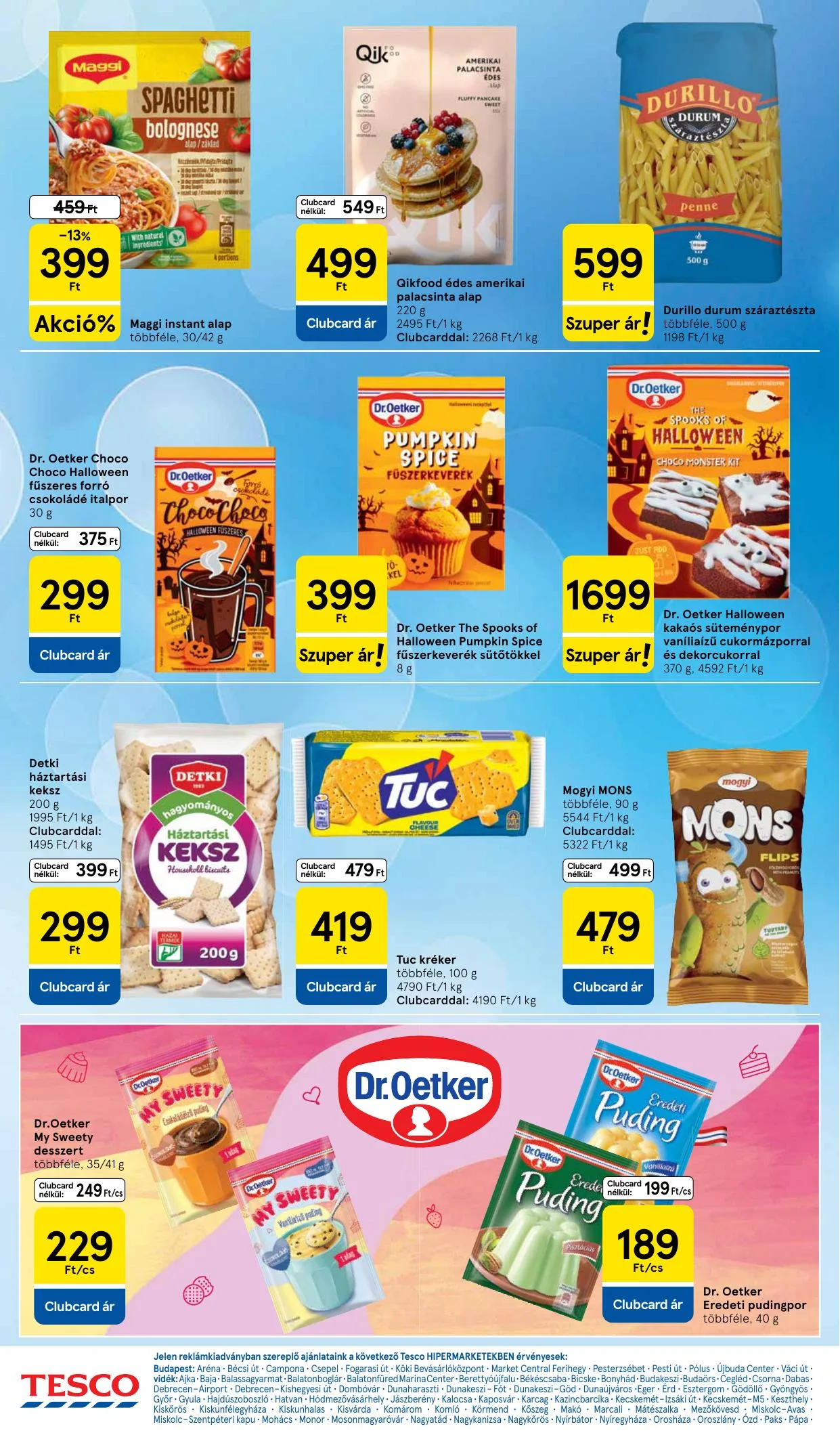 Tesco akciós újság Hipermarket 10.01–10.07 – 20. oldal