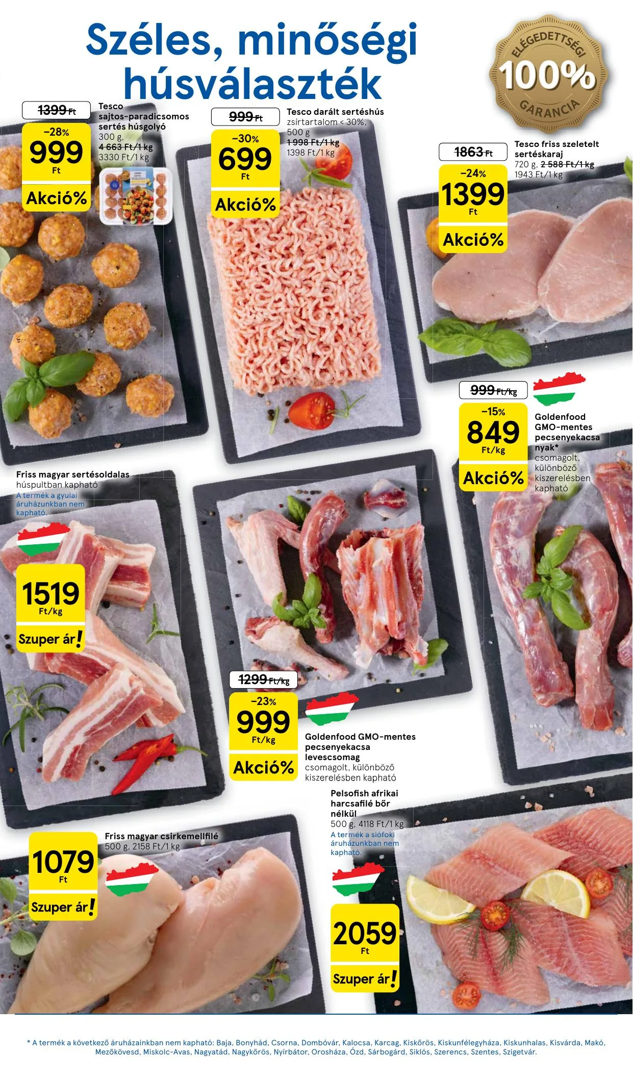 Tesco akciós újság Hipermarket 10.01–10.07 – 3. oldal