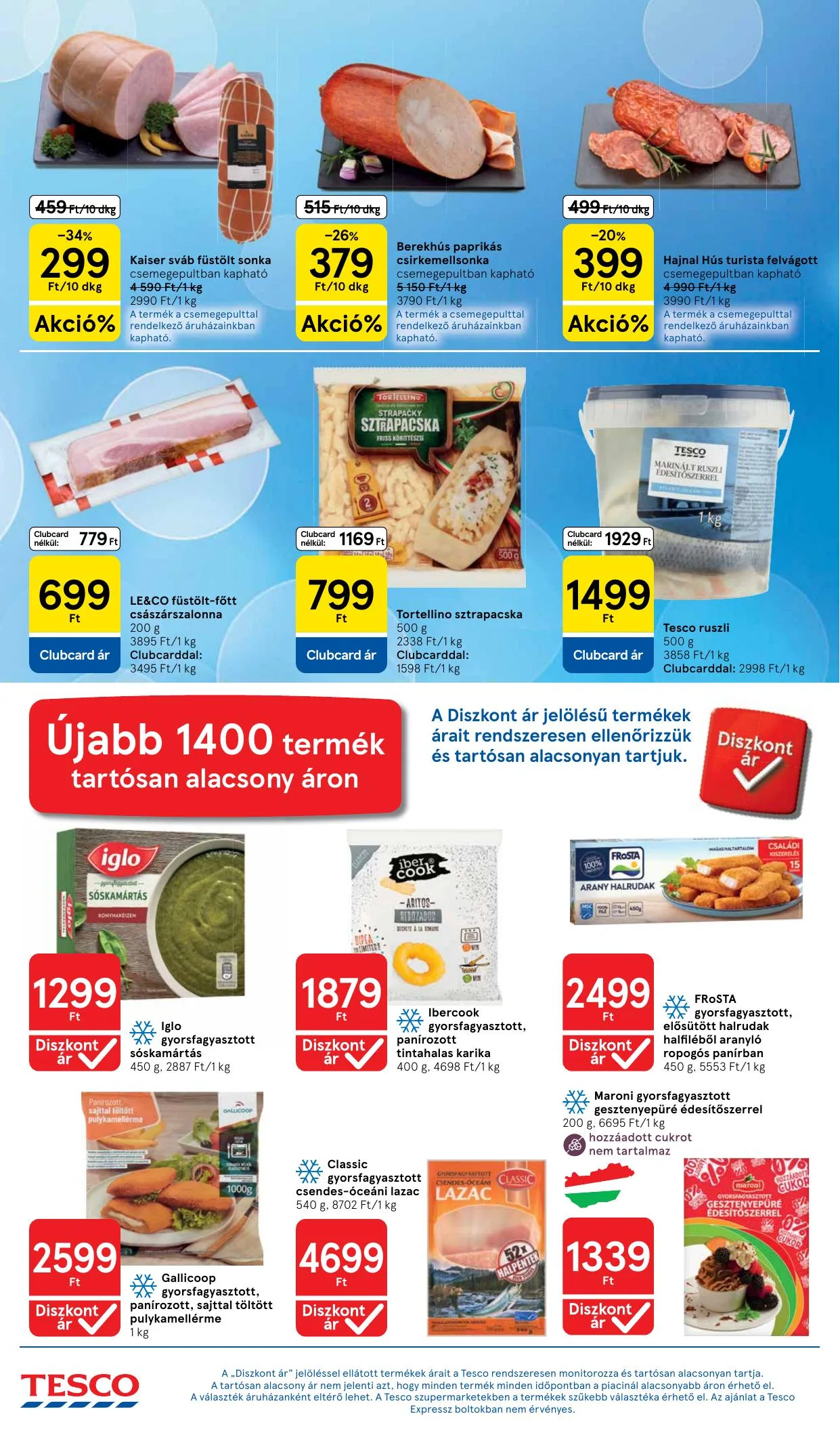 Tesco akciós újság Hipermarket 10.01–10.07 – 4. oldal