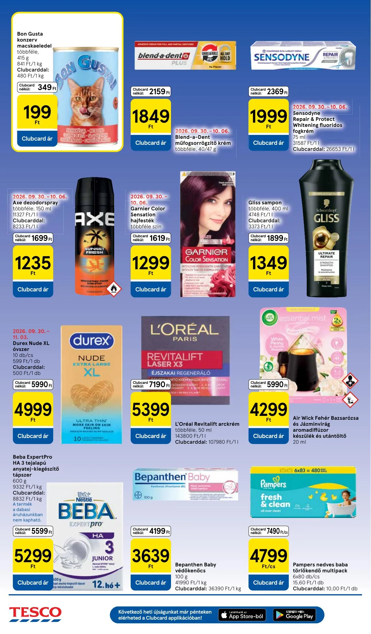 Tesco akciós újság Hipermarket 10.01–10.07 – 8. oldal