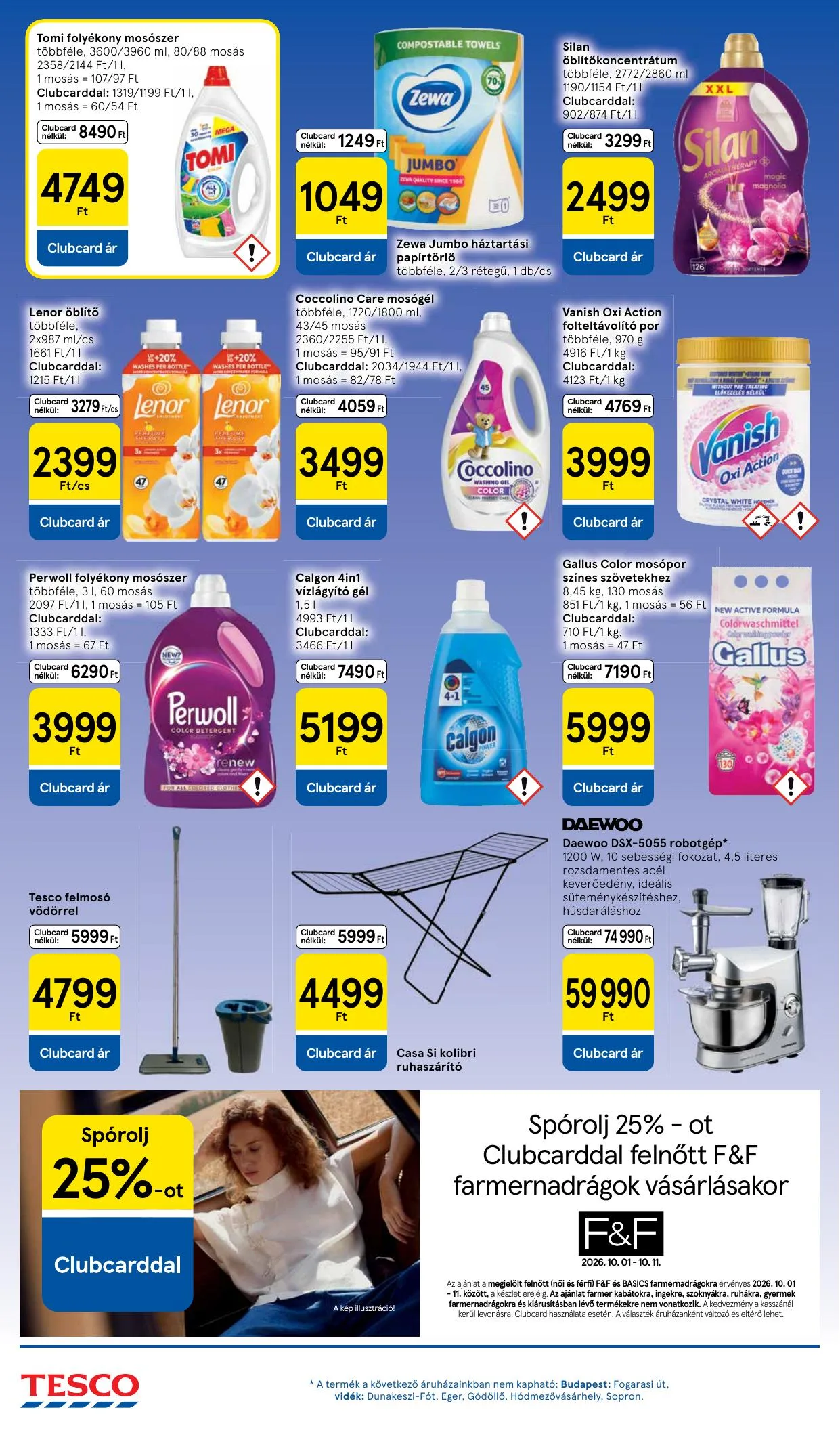 Tesco akciós újság Hipermarket 10.08–10.14 – 10. oldal