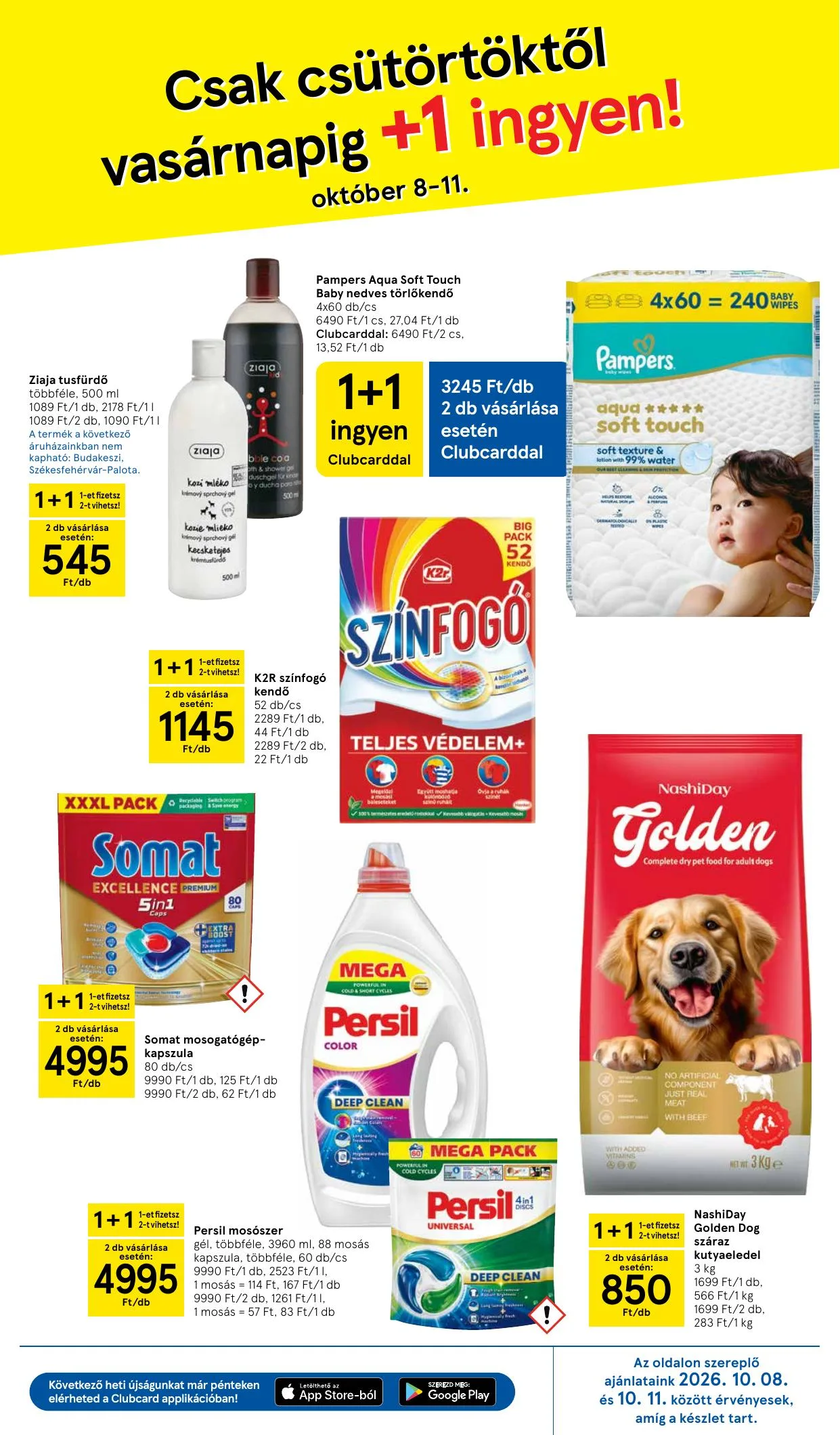 Tesco akciós újság Hipermarket 10.08–10.14 – 11. oldal