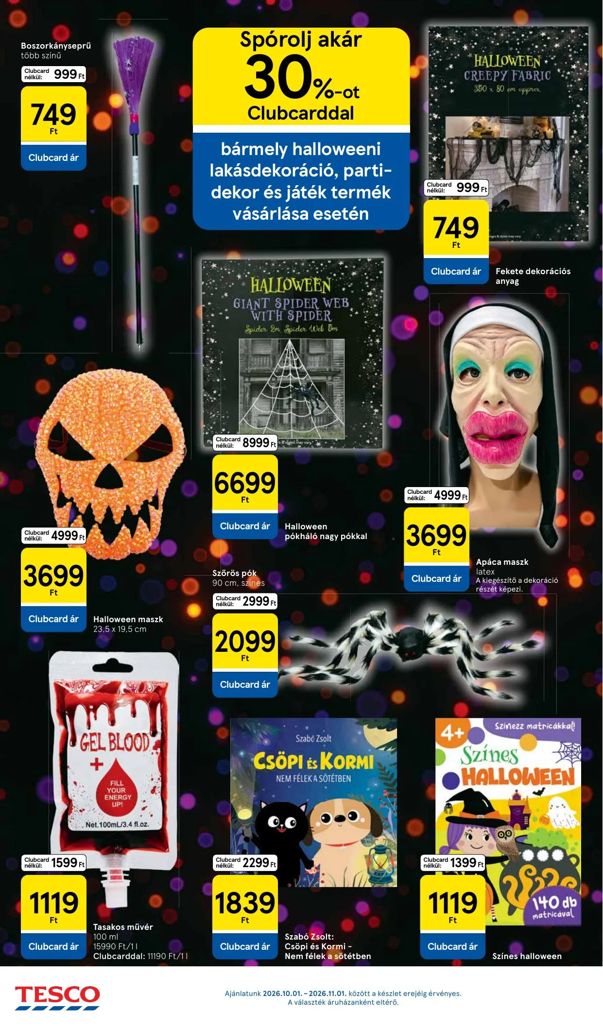 Tesco akciós újság Hipermarket 10.08–10.14 – 30. oldal