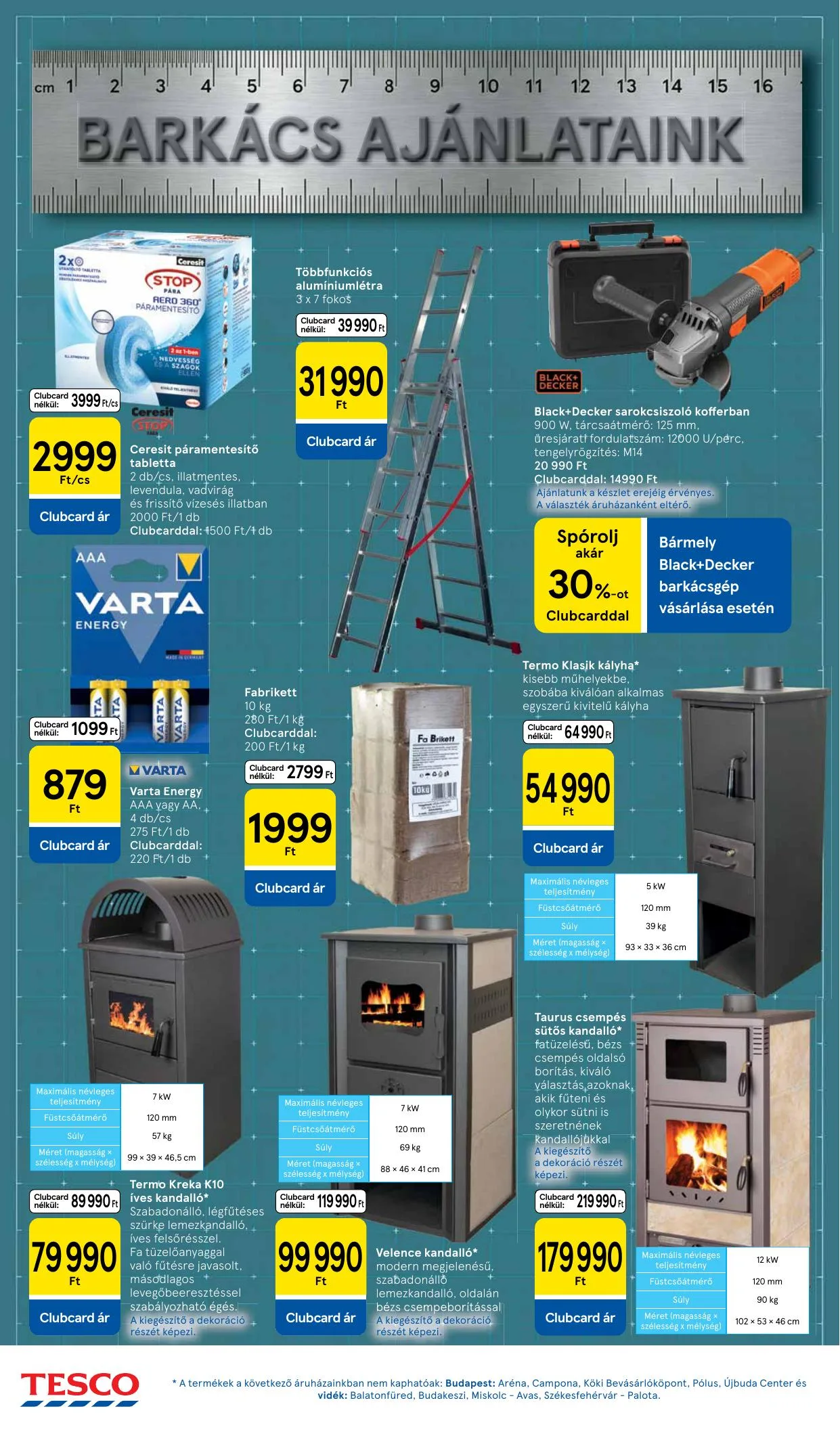 Tesco akciós újság Hipermarket 10.08–10.14 – 32. oldal