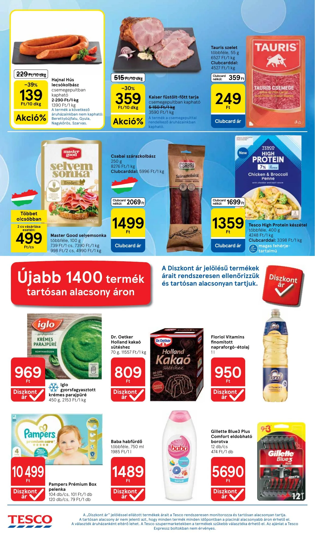 Tesco akciós újság Hipermarket 10.08–10.14 – 4. oldal