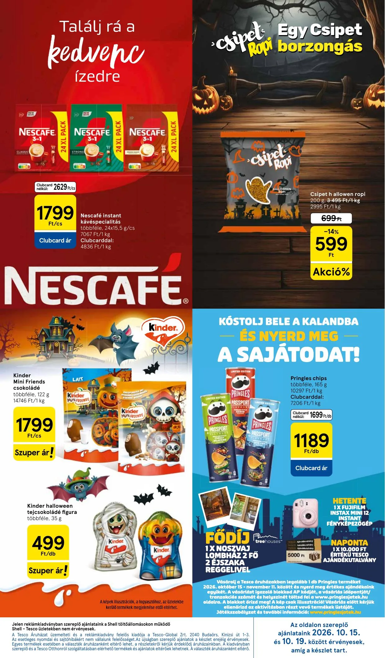 Tesco akciós újság Hipermarket 10.15–10.20 – 19. oldal