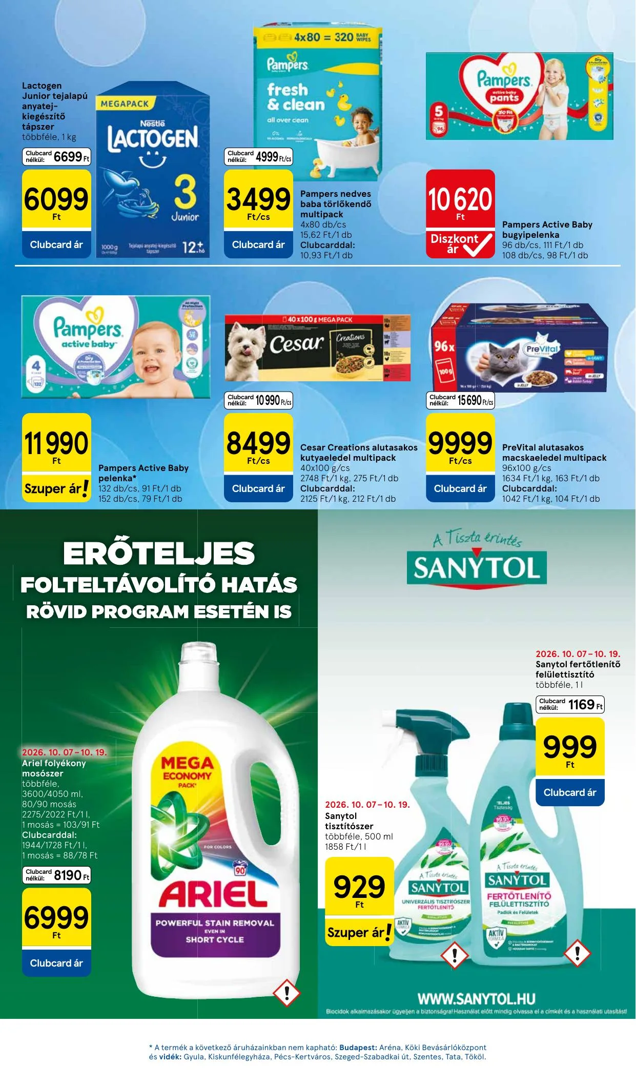 Tesco akciós újság Hipermarket 10.15–10.20 – 23. oldal