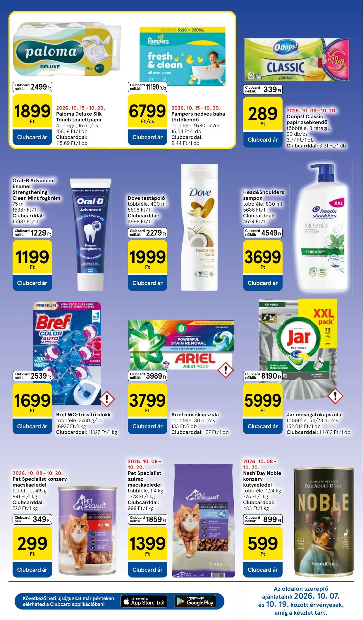 Tesco akciós újság Hipermarket 10.15–10.20 – 7. oldal